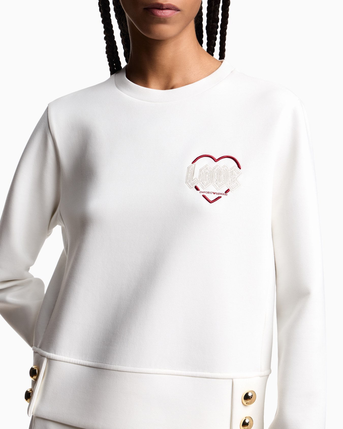 Sudadera de punto doble de la cápsula San Valentín ASV Diapositiva 4