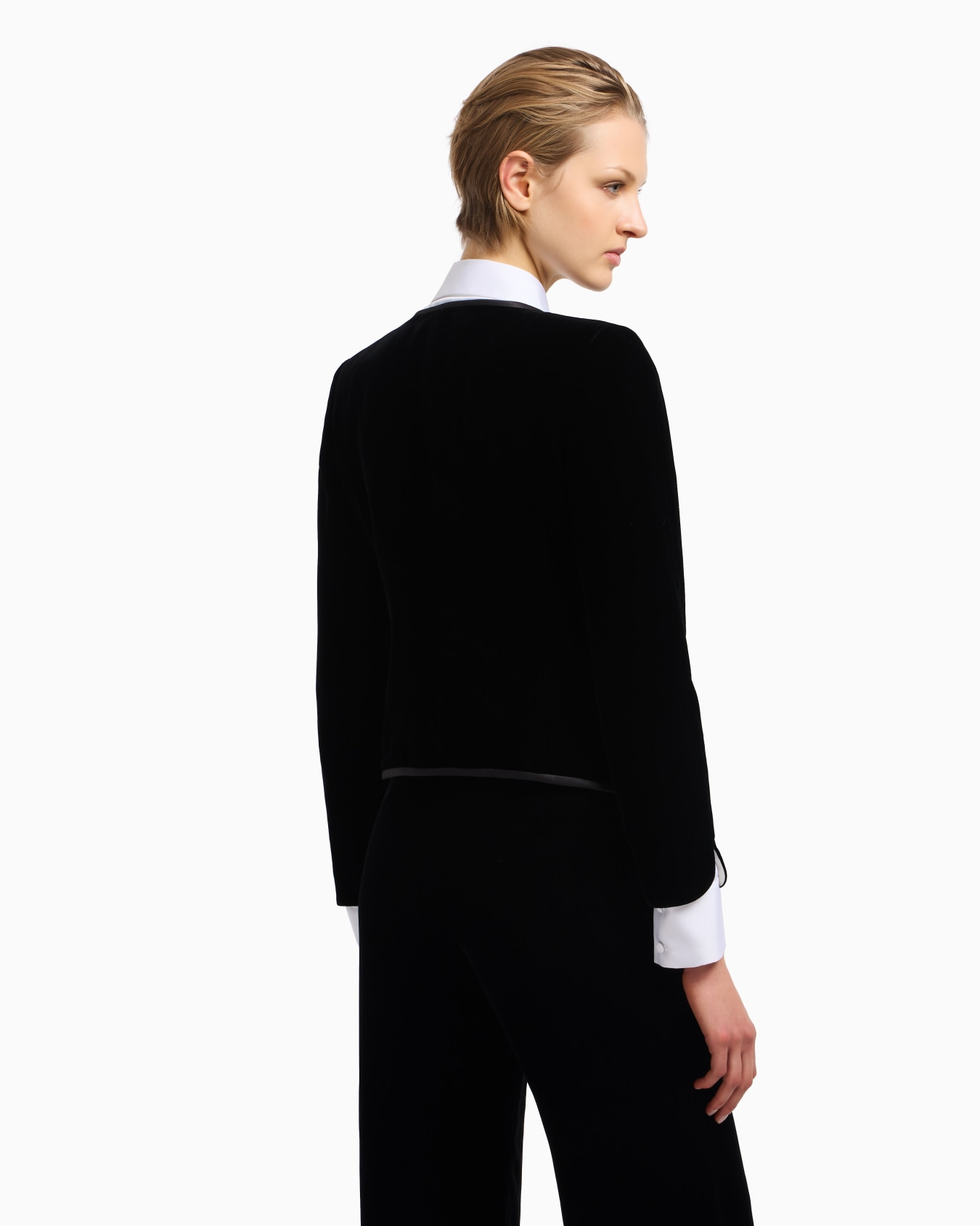ASV velvet jacket with tassel zip Slide 3
