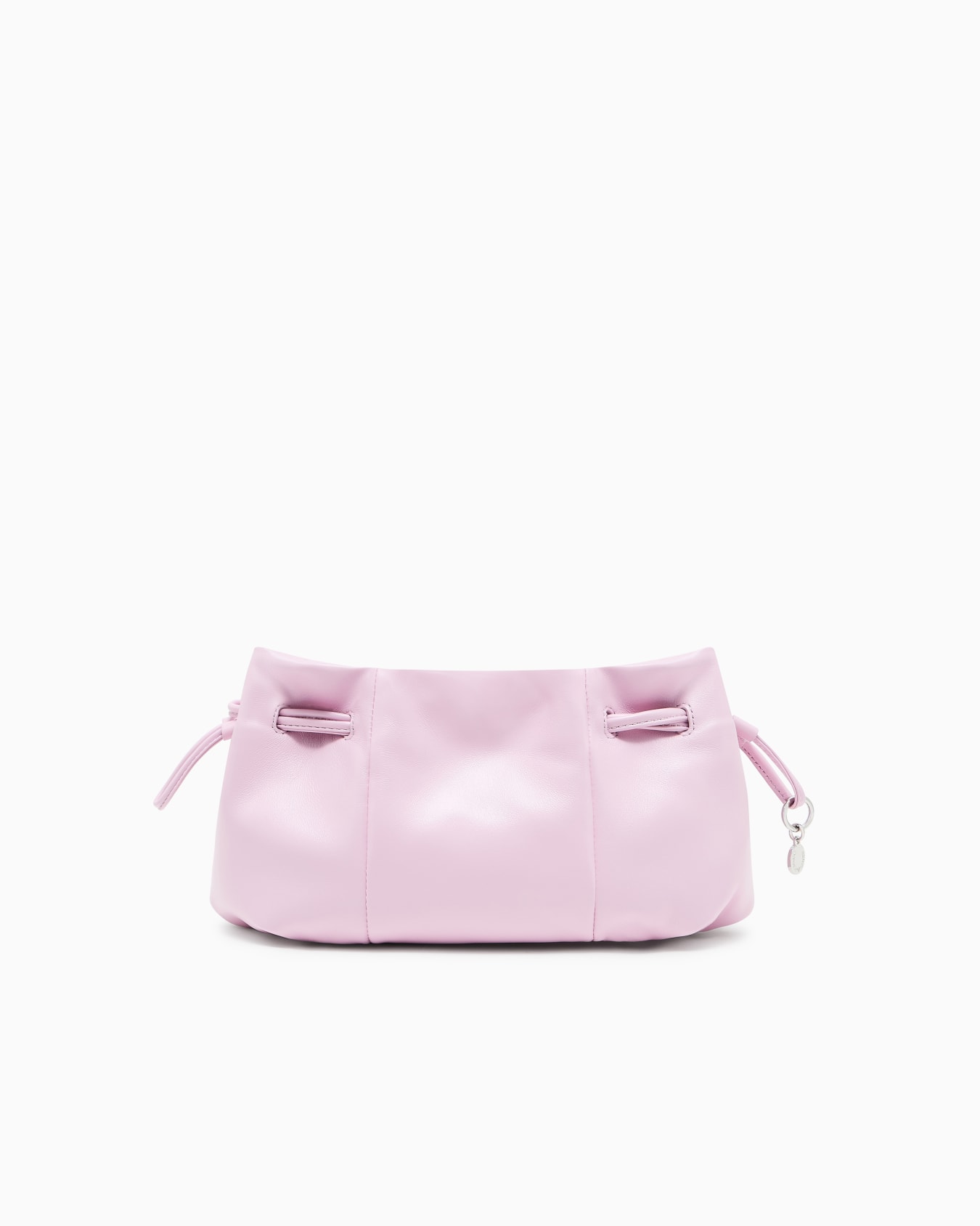 Small shoulder bag with nappa-leather drawstring Slide 2