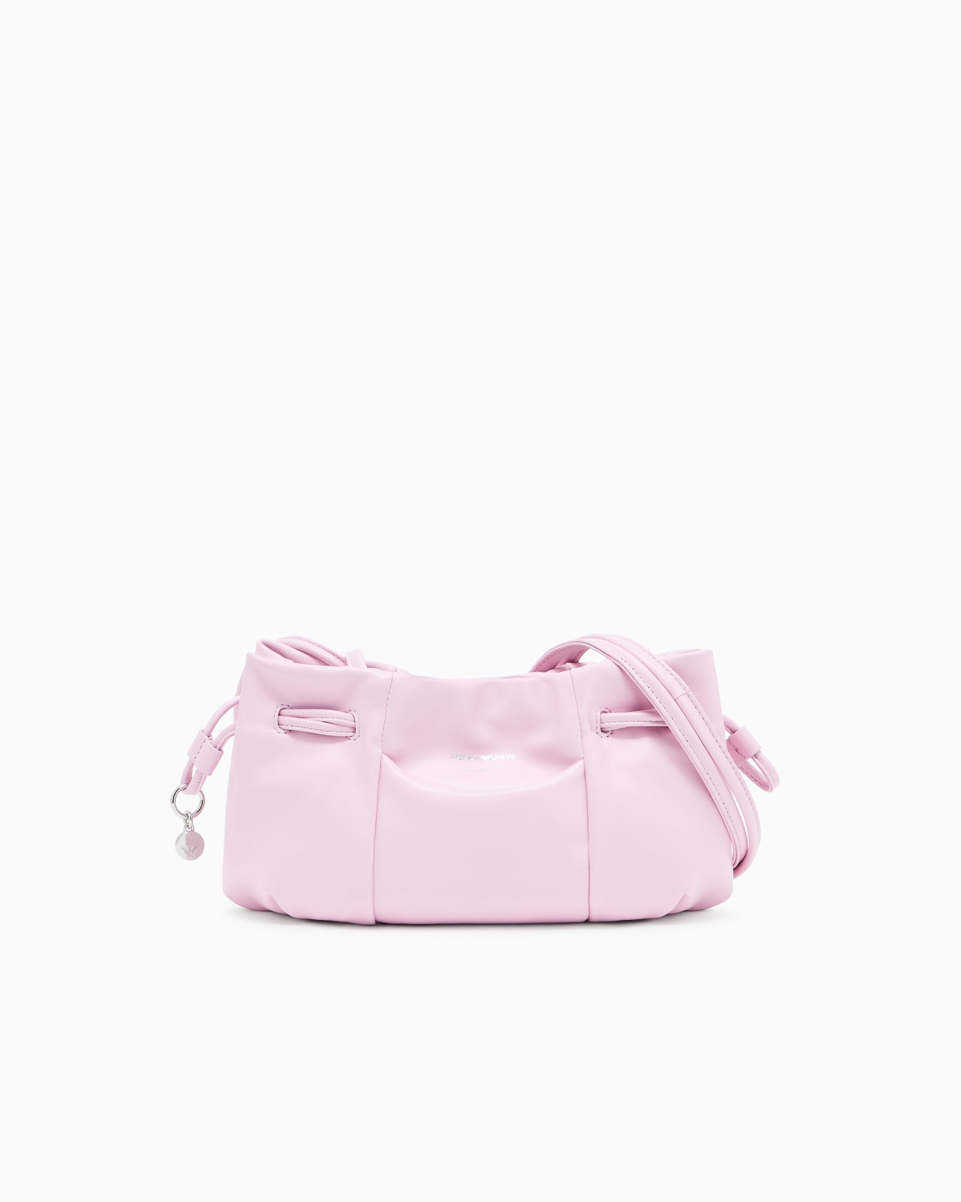 Small shoulder bag with nappa-leather drawstring Slide 0