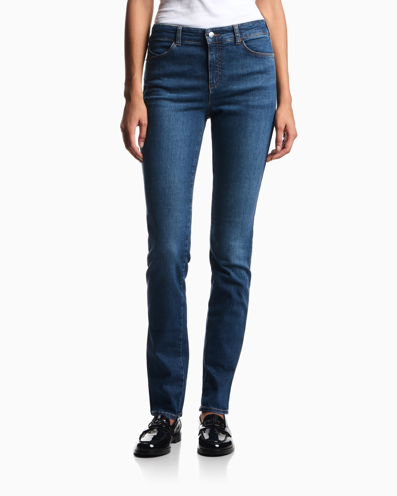 Denim-Jeans im Used-Look Folie 3