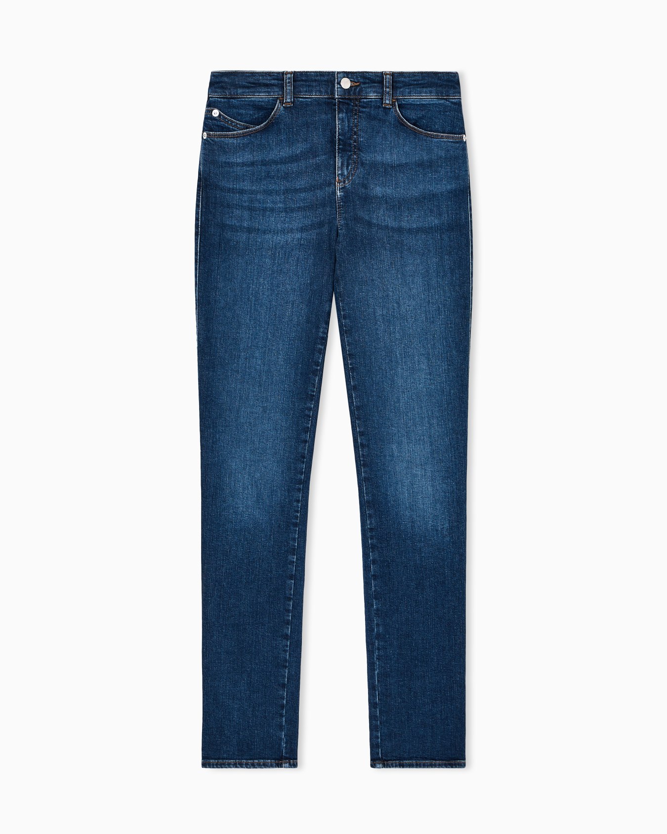 Worn-look denim jeans Slide 0