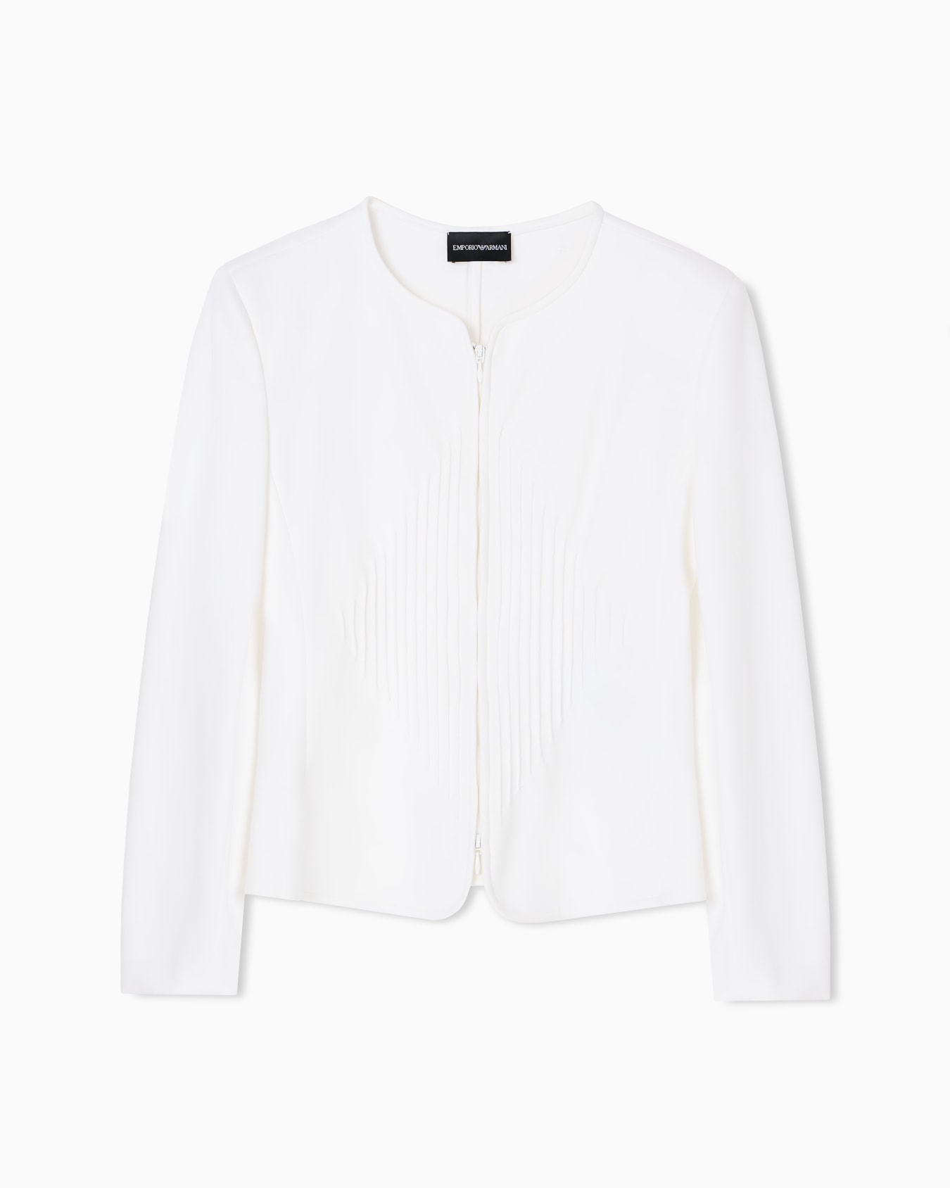 Chaqueta con tirantes de punto Milano  Diapositiva 0