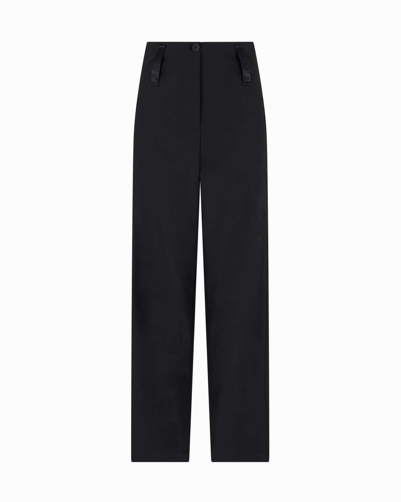 Pantalones de pernera ovalada en tela de lana elástica Dawn to Dusk Diapositiva 0