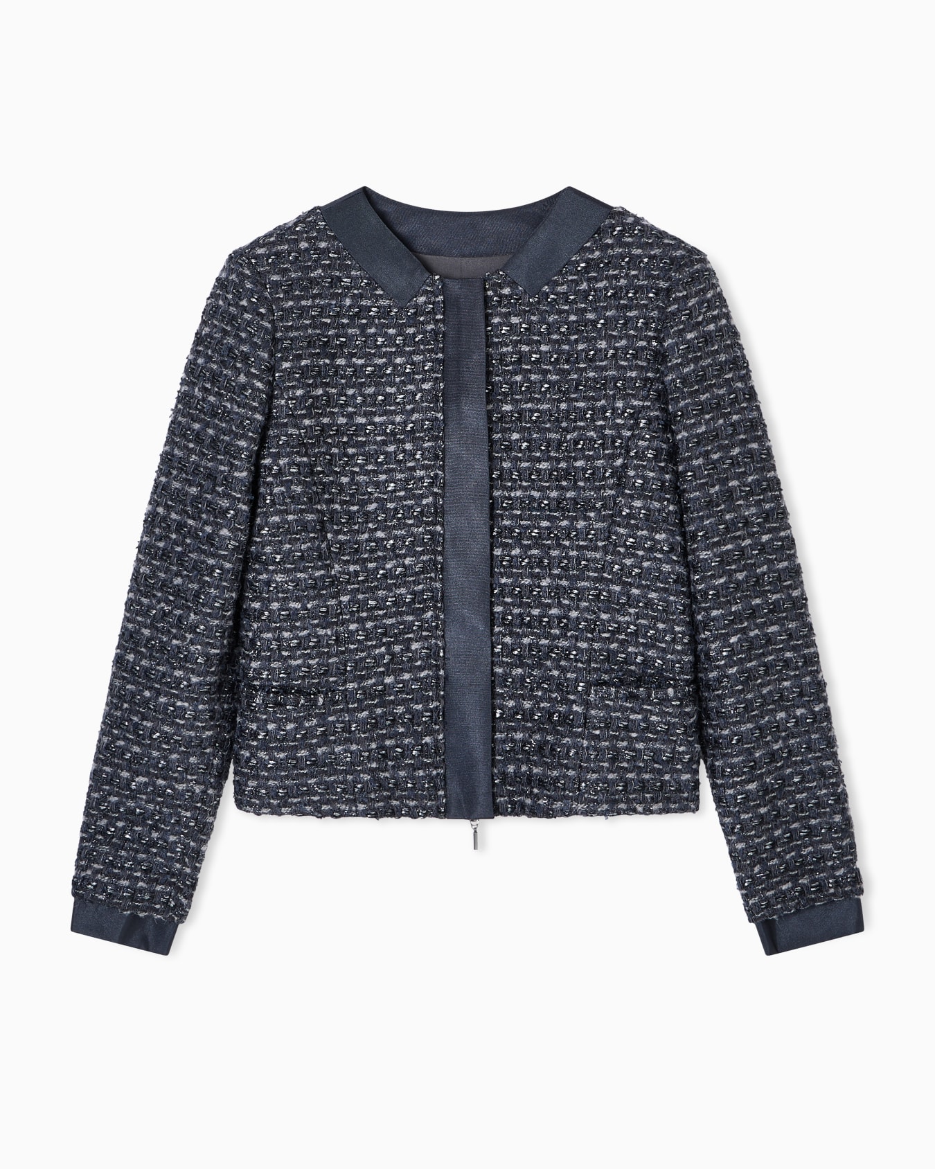 Lurex tweed jacket Slide 0