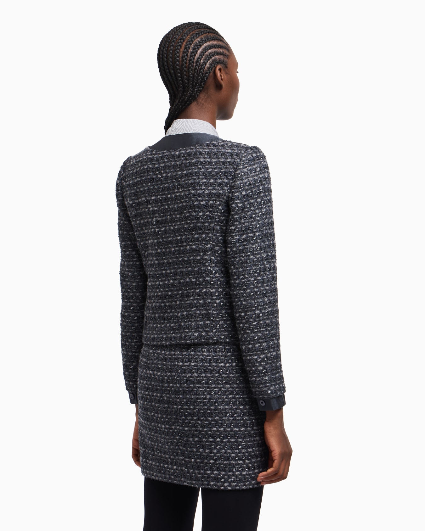 Lurex tweed jacket Slide 2