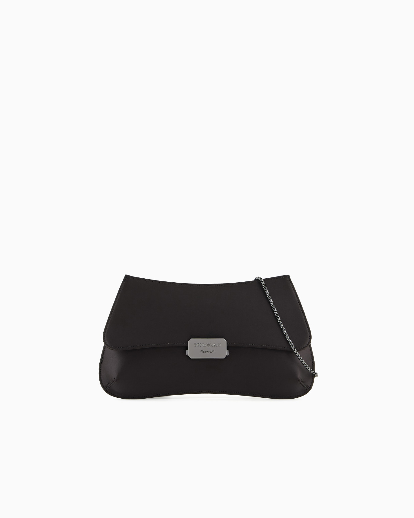 Pochette en satin avec chaîne Diapositive 0