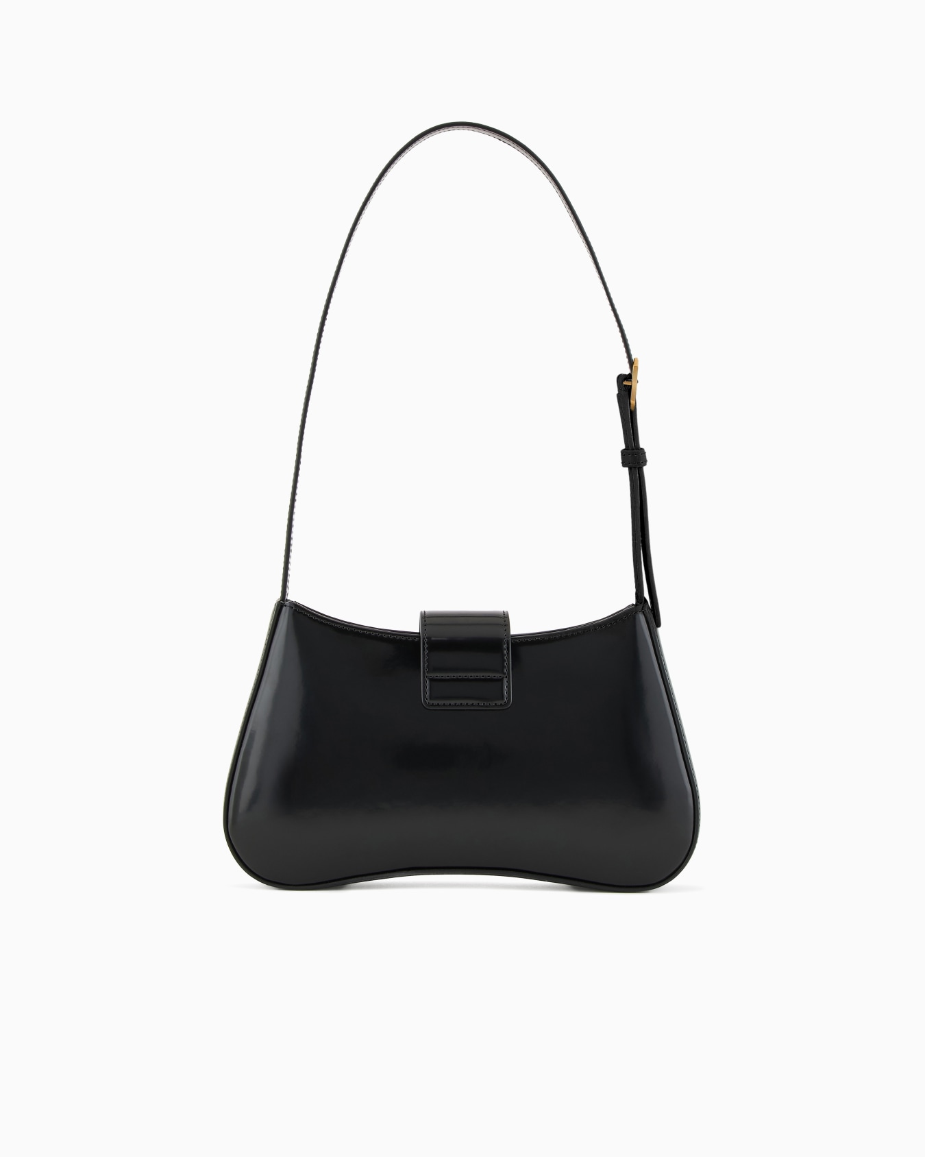 Hobo shoulder bag with logo buckle Slide 2