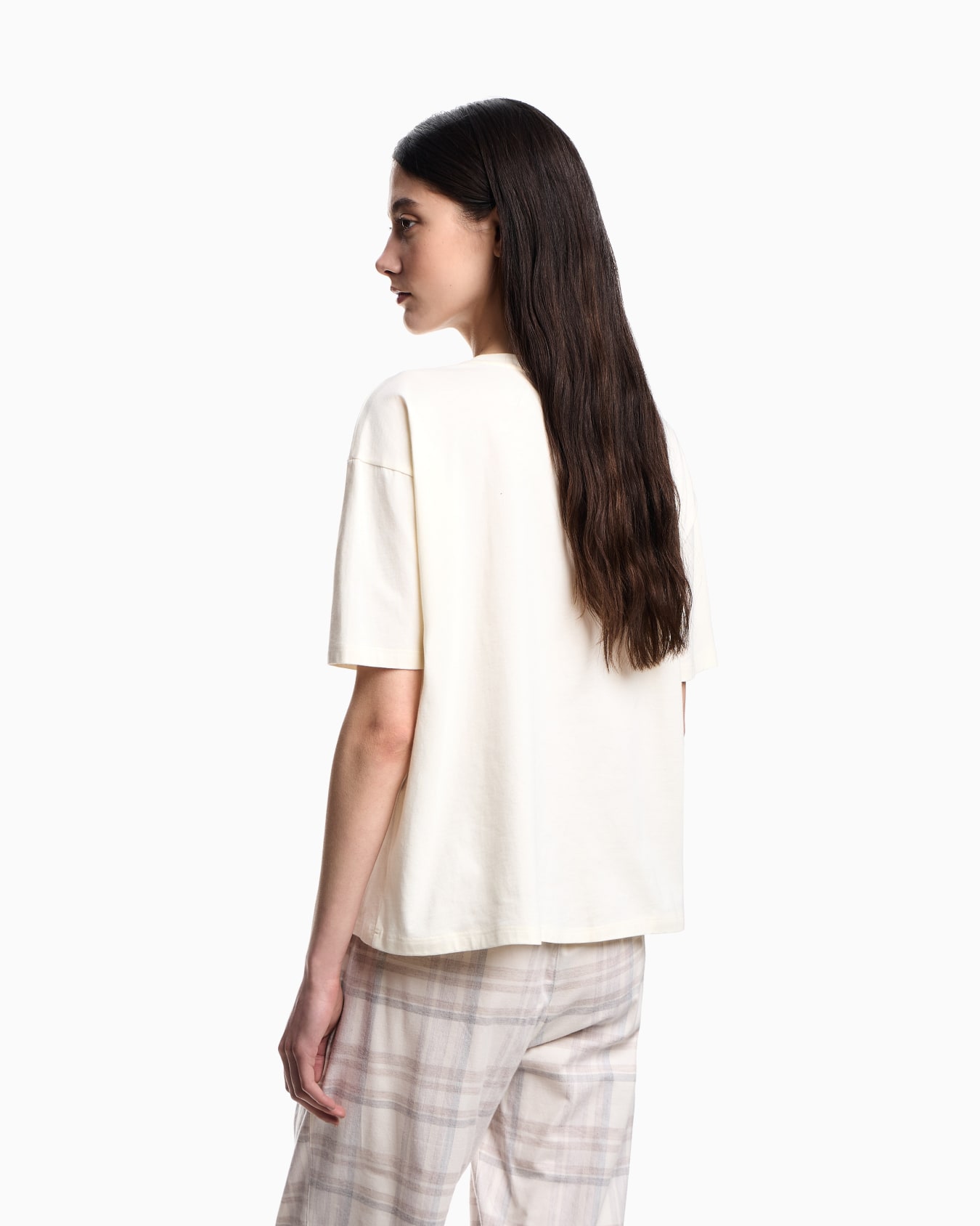 ASV Iconic organic-cotton loungewear T-shirt with logo band Slide 2