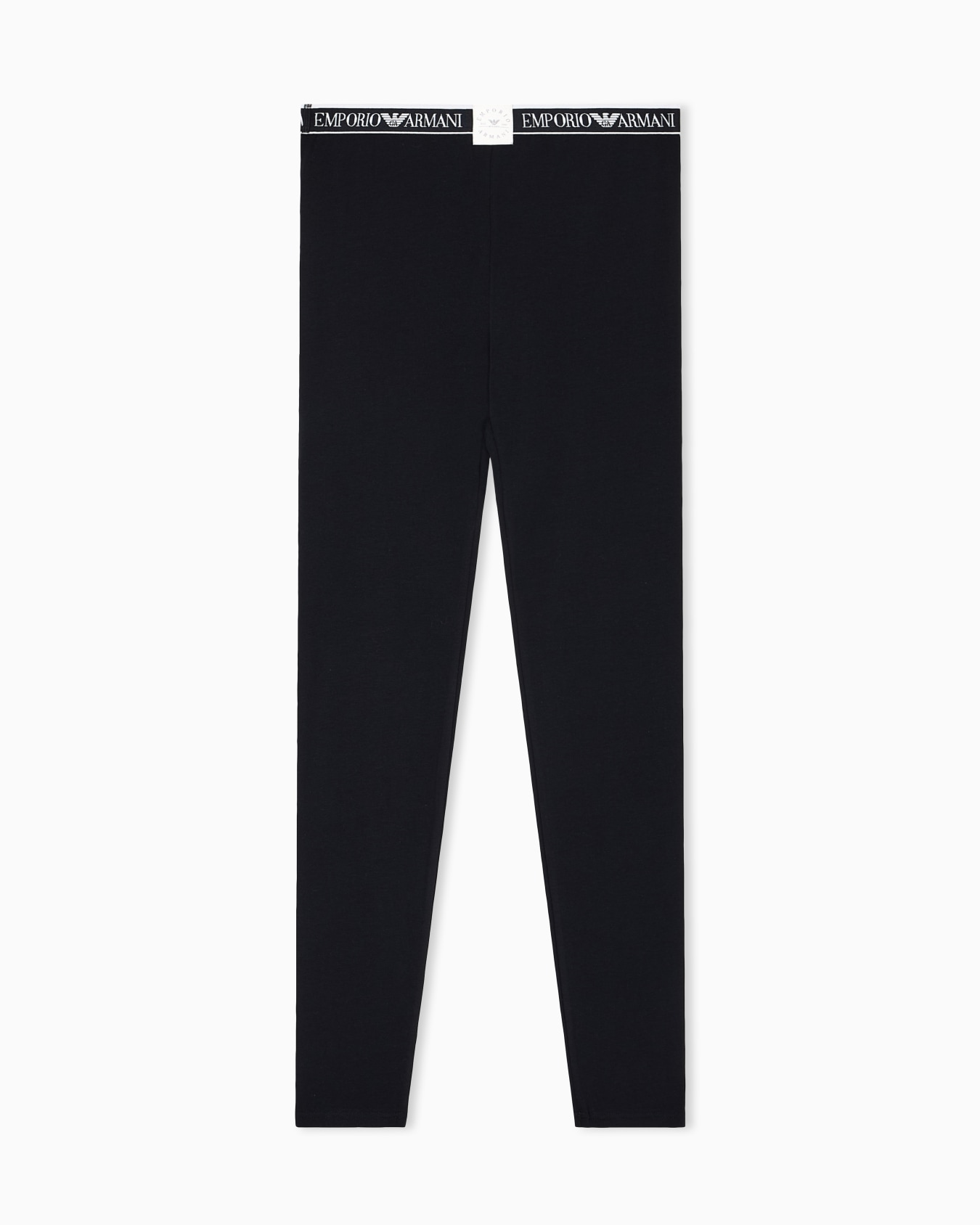 ASV Iconic organic-cotton loungewear leggings with logo waistband Slide 0