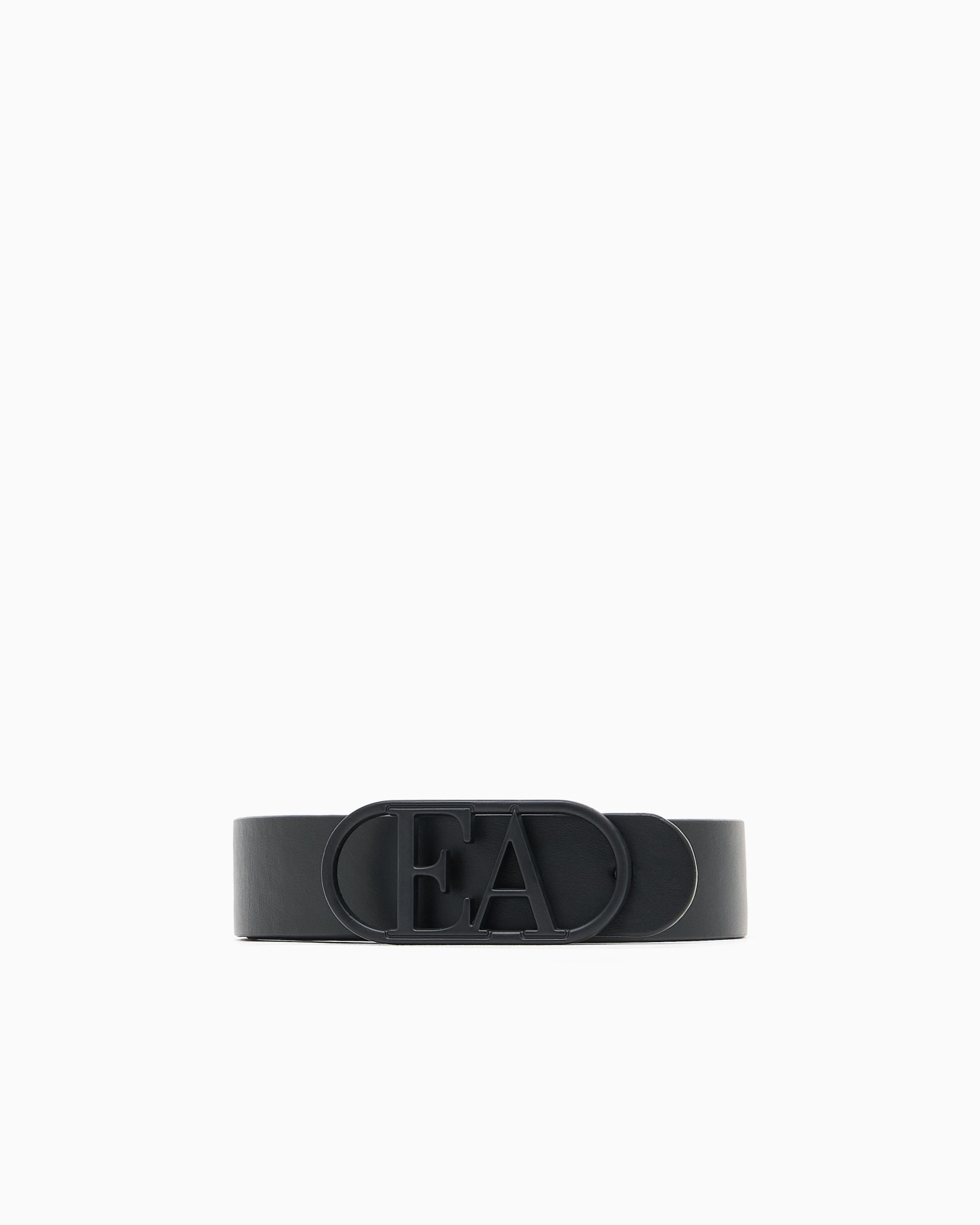 Leather belt with EA buckle Slide 0
