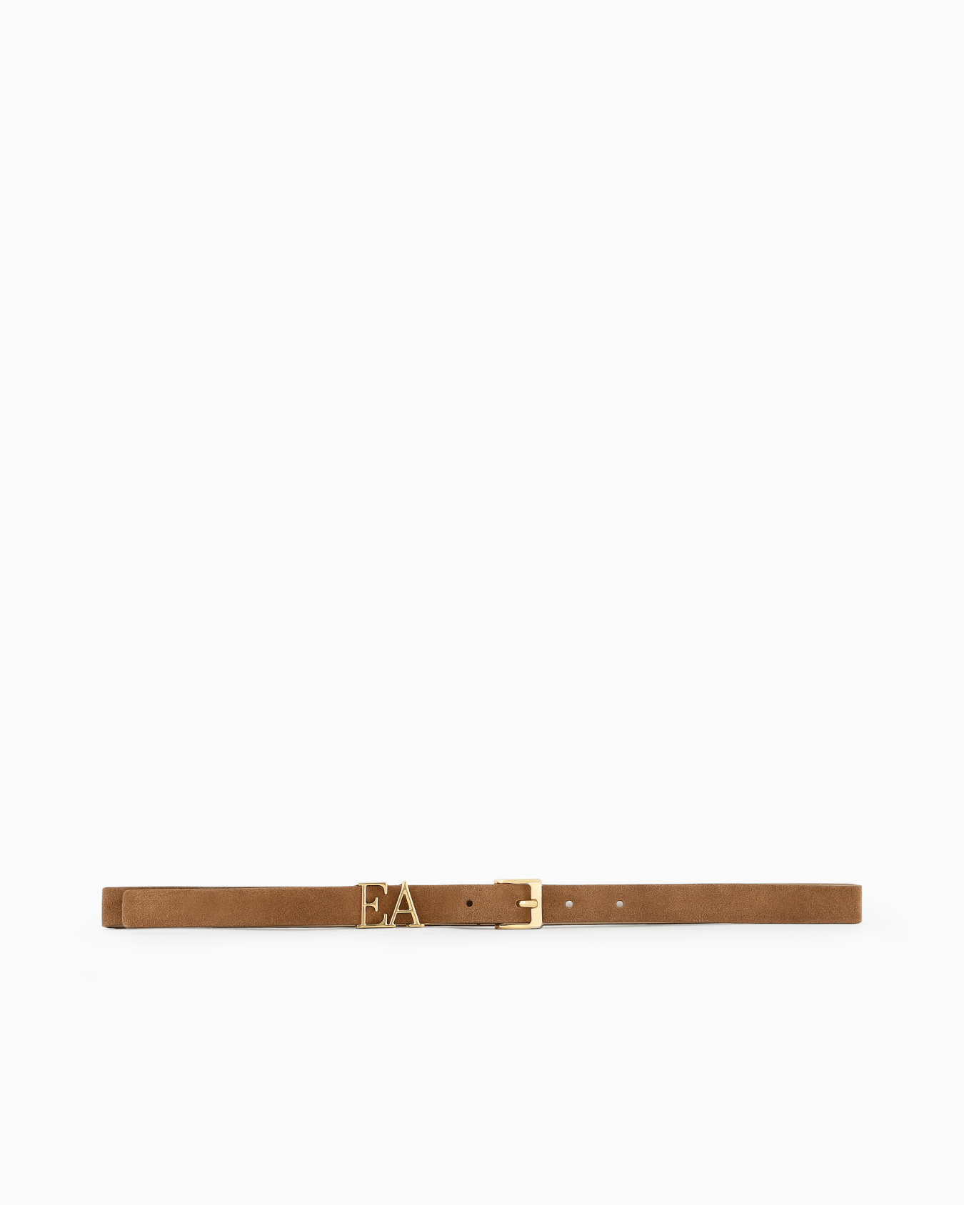 Suede belt with moulded EA buckle Slide 2
