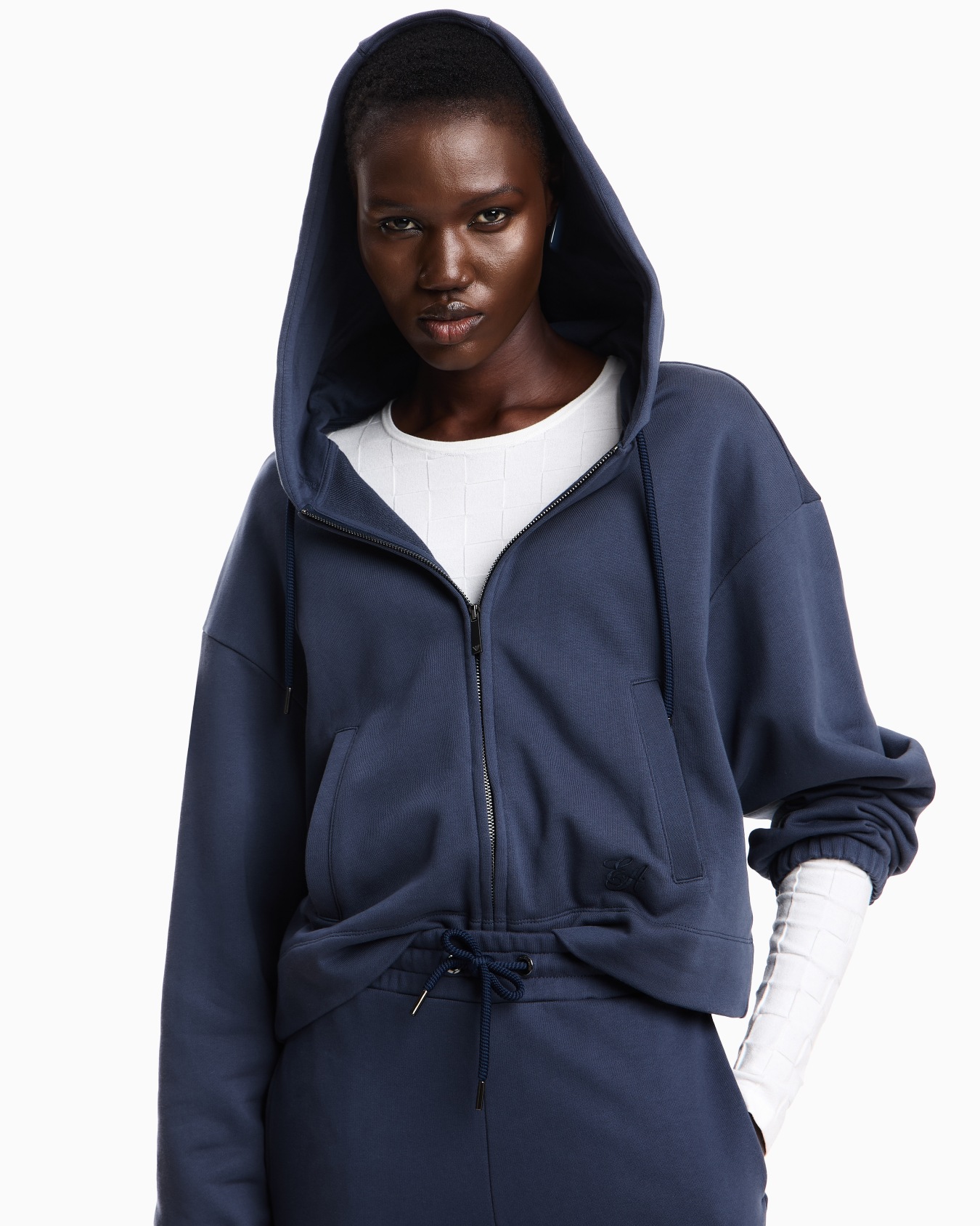 ASV French terrycloth hooded sweatshirt Slide 4