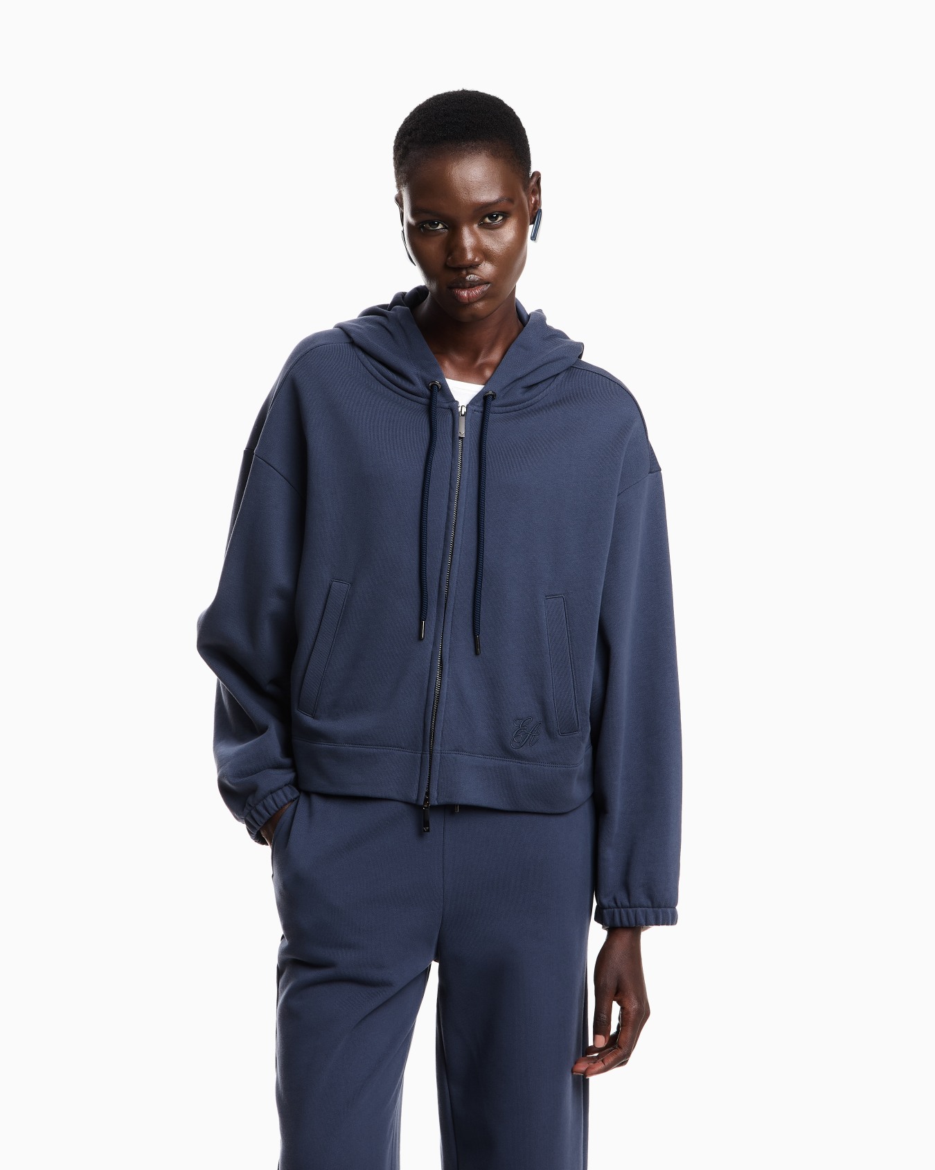 ASV French terrycloth hooded sweatshirt Slide 3