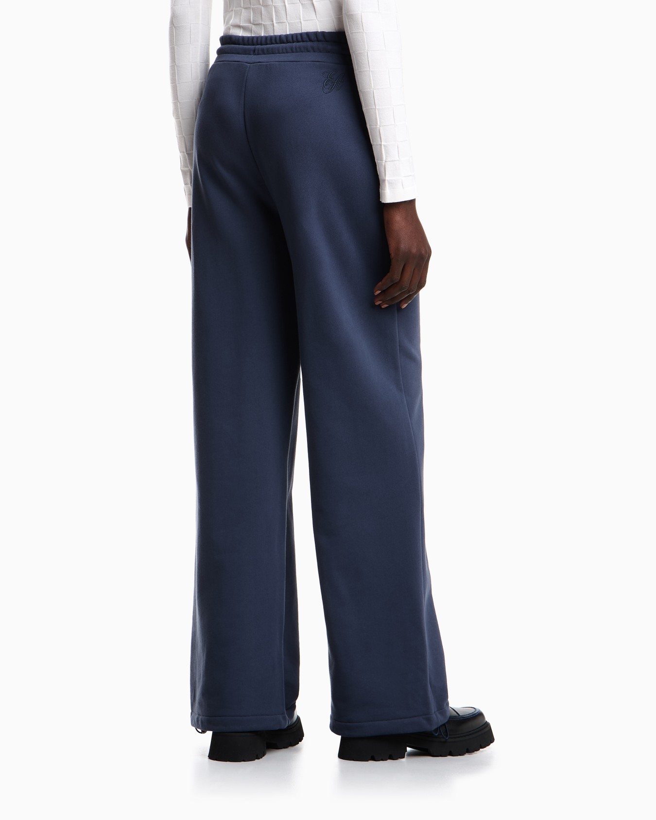 ASV elasticated-waist trousers made of French terry Slide 2