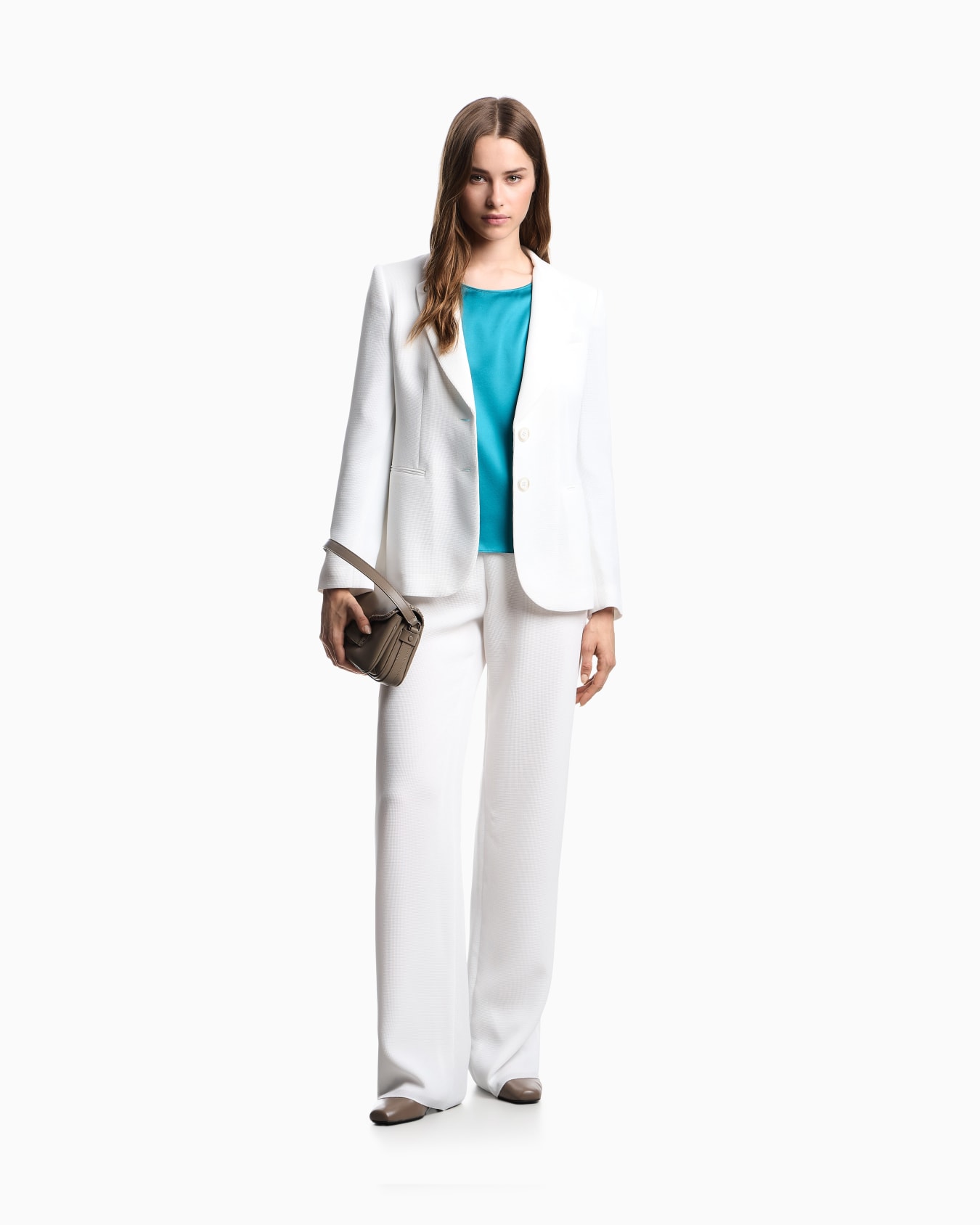 Silk satin blouse  Slide 1