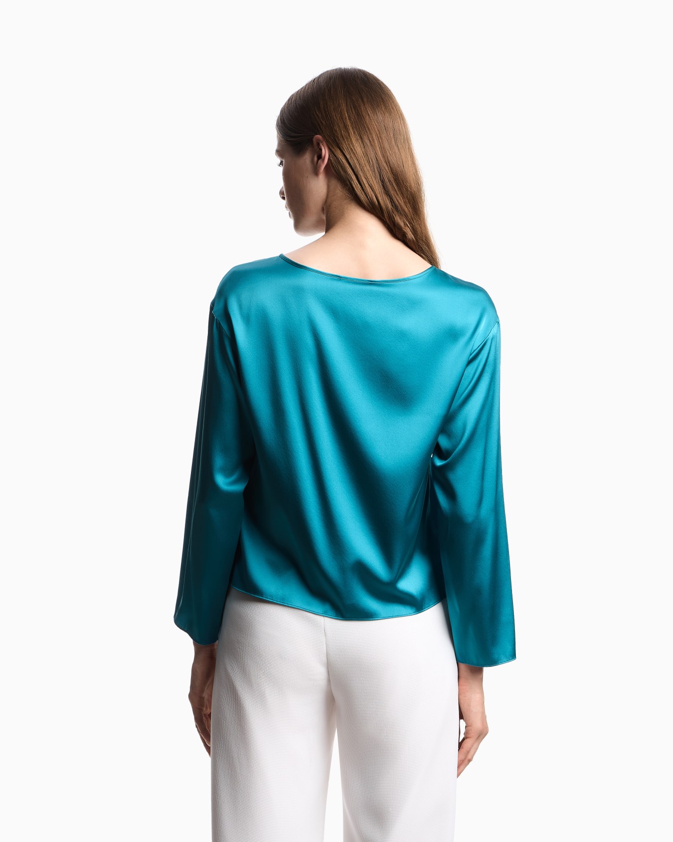 Silk satin blouse  Slide 2