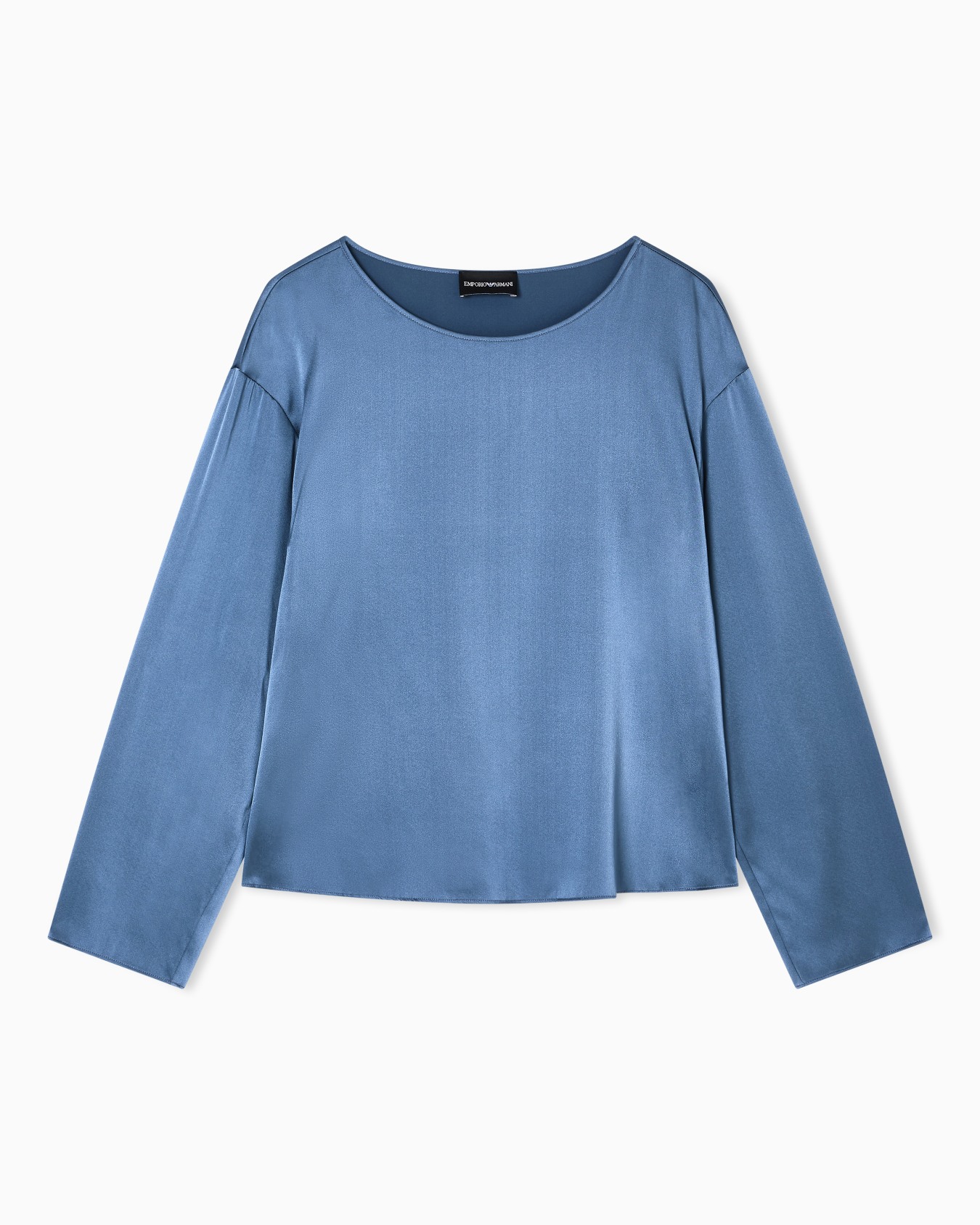 Blusa in raso di seta  Slide 0