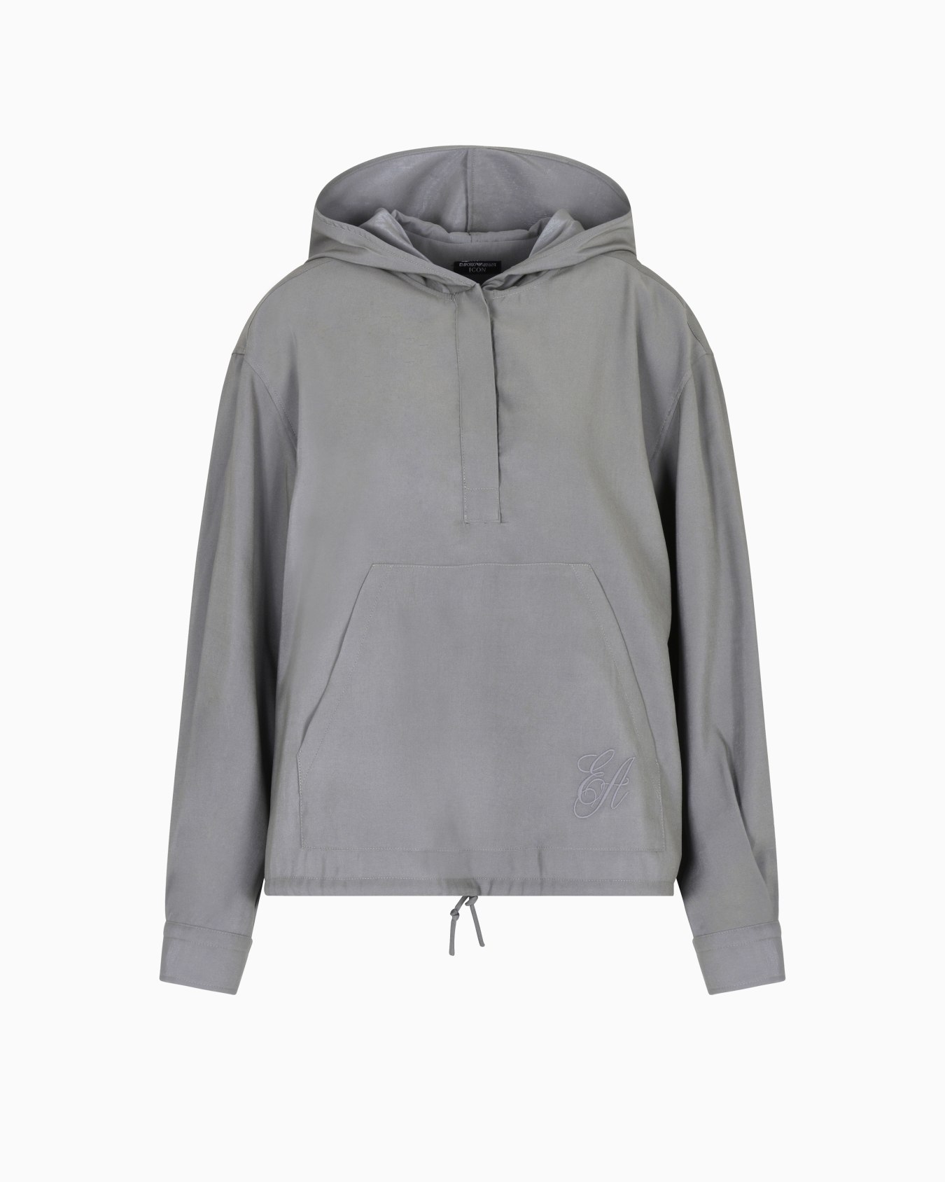 Icon fluid modal-blend fabric hooded shirt Slide 0