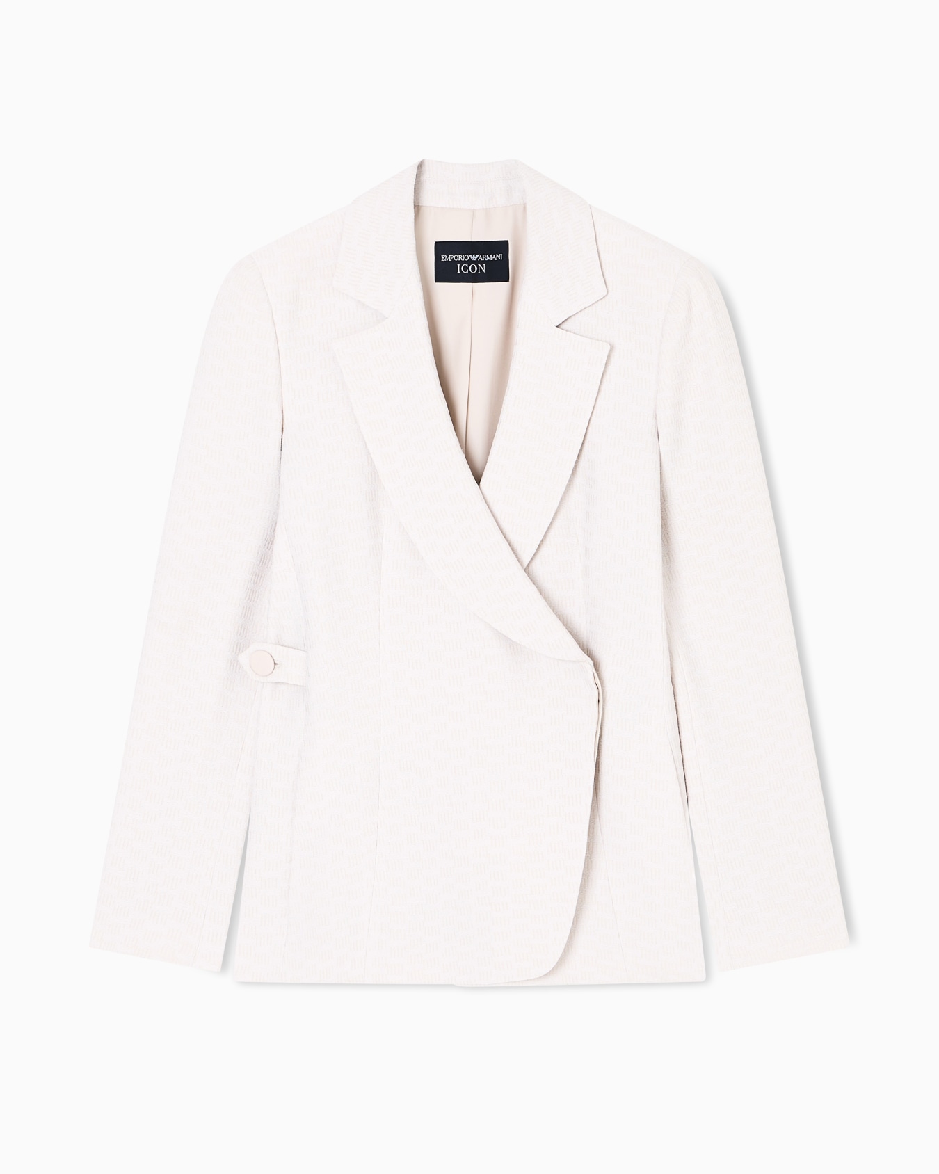 Blazer en tissu fluide armuré Icon Diapositive 0