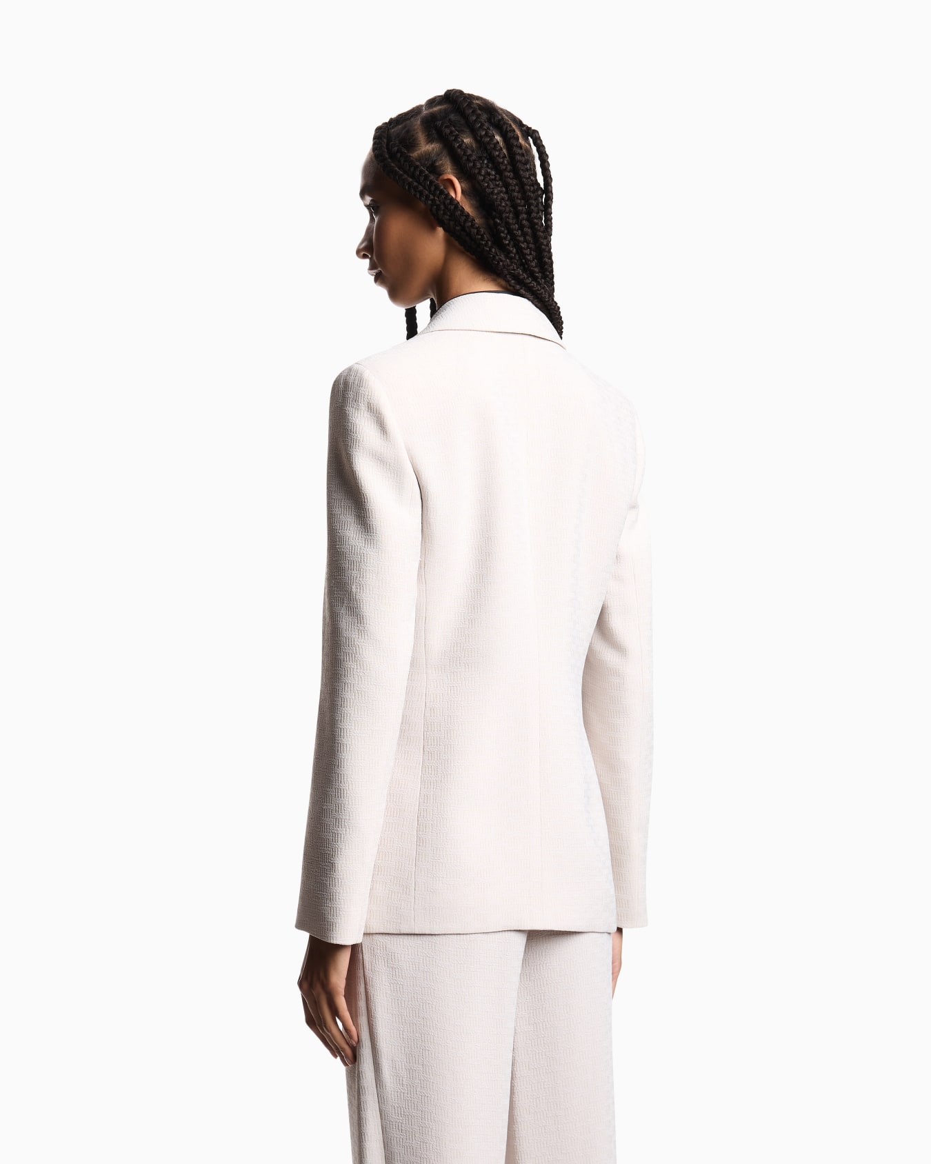 Blazer en tissu fluide armuré Icon Diapositive 2