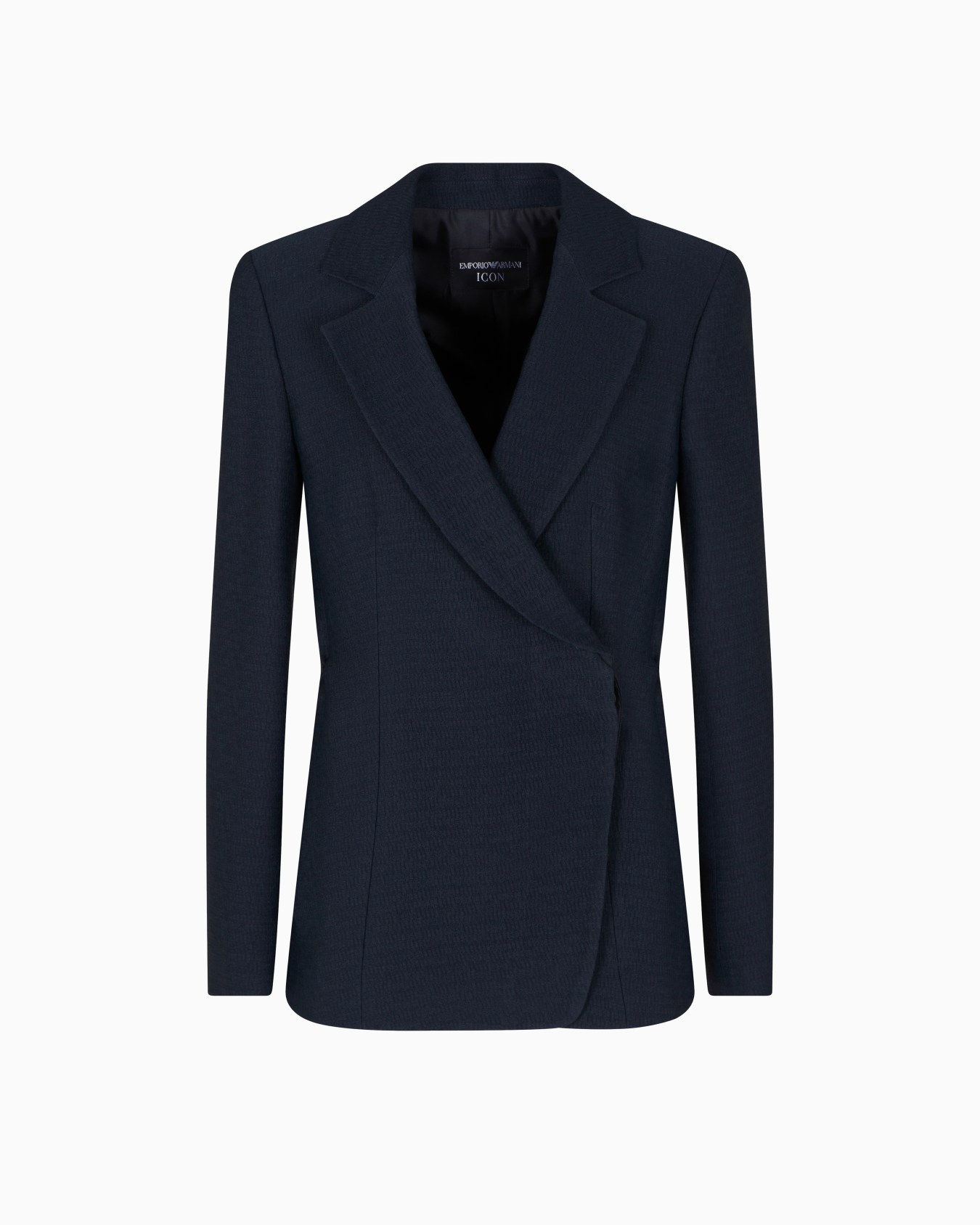 Icon blazer in flowing, armure fabric Slide 0