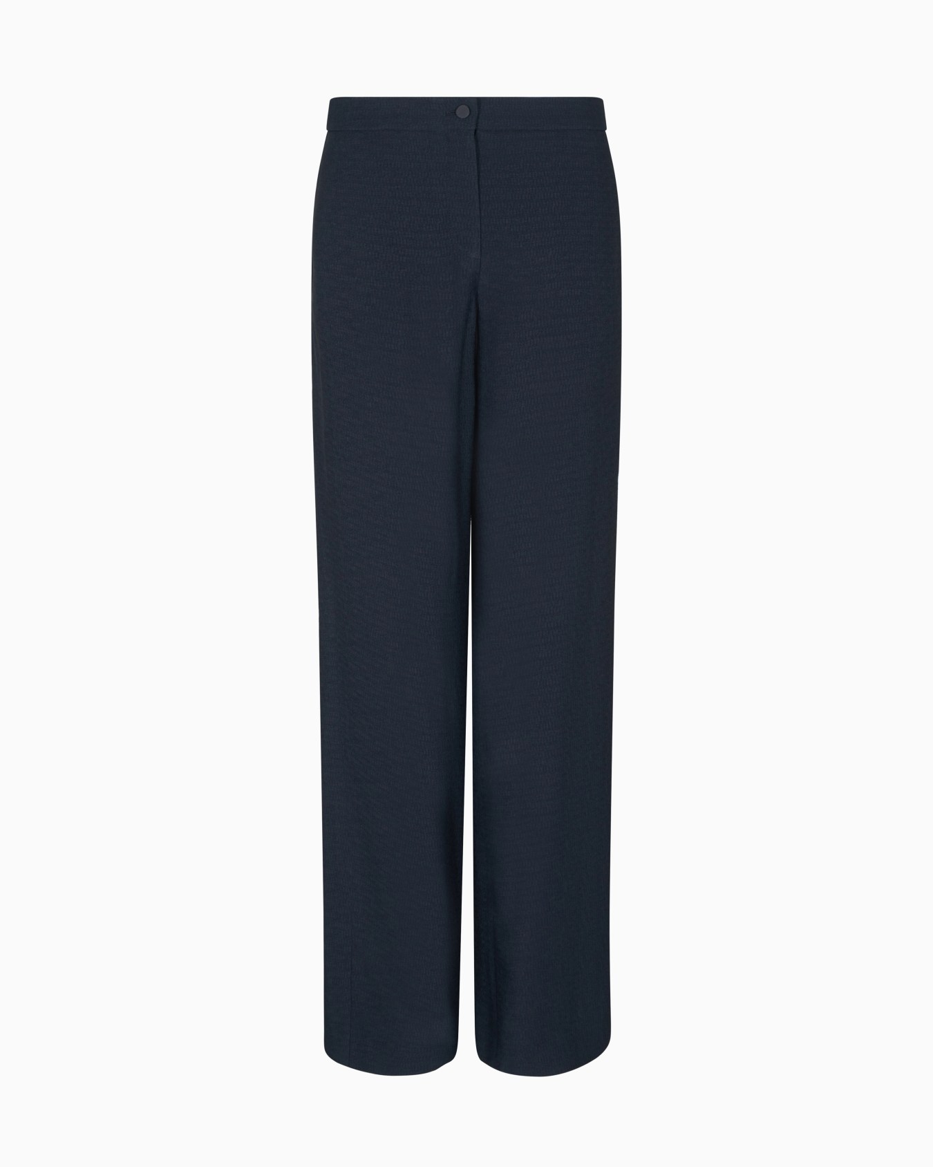 Icon trousers in fluid armure fabric Slide 0
