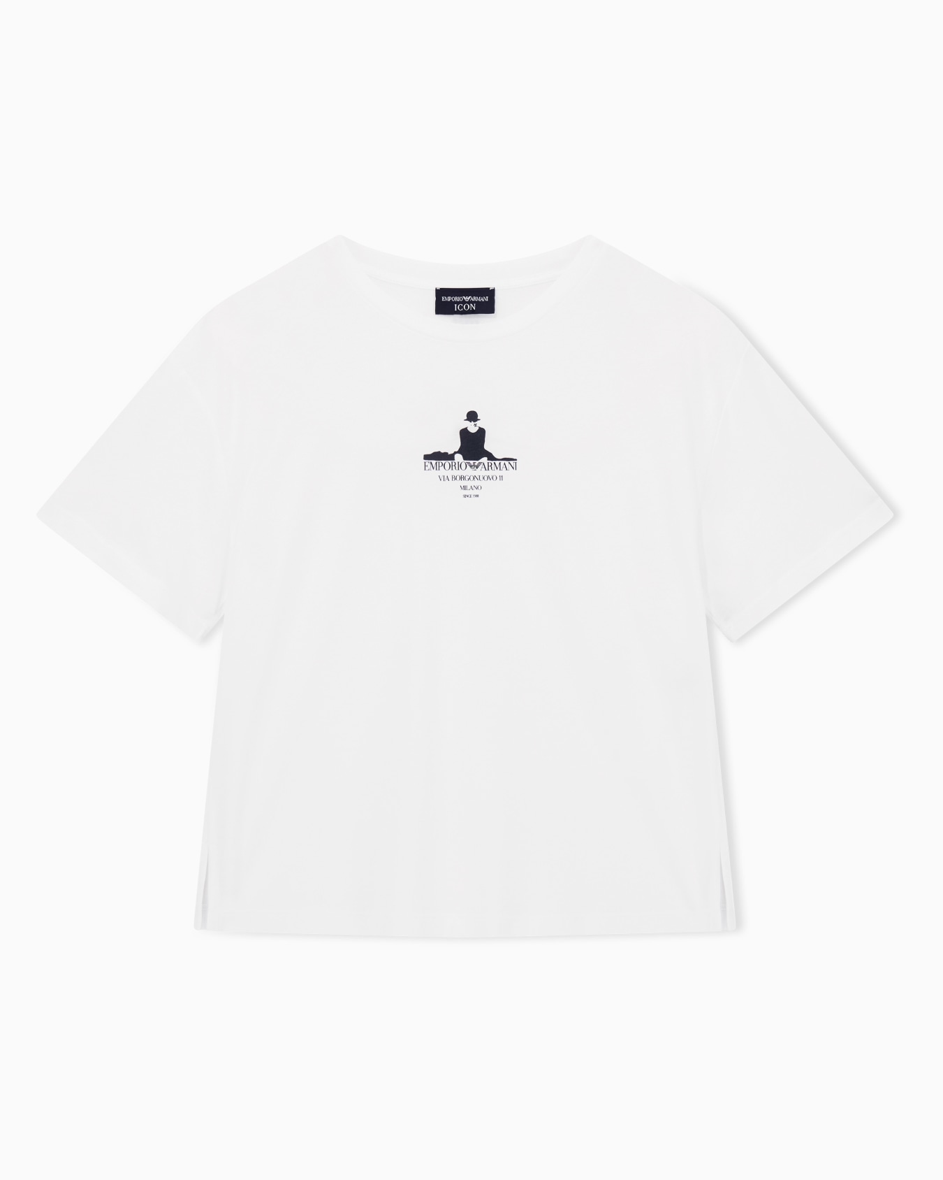 T-shirt in jersey leggero con stampa Icon ASV Slide 0