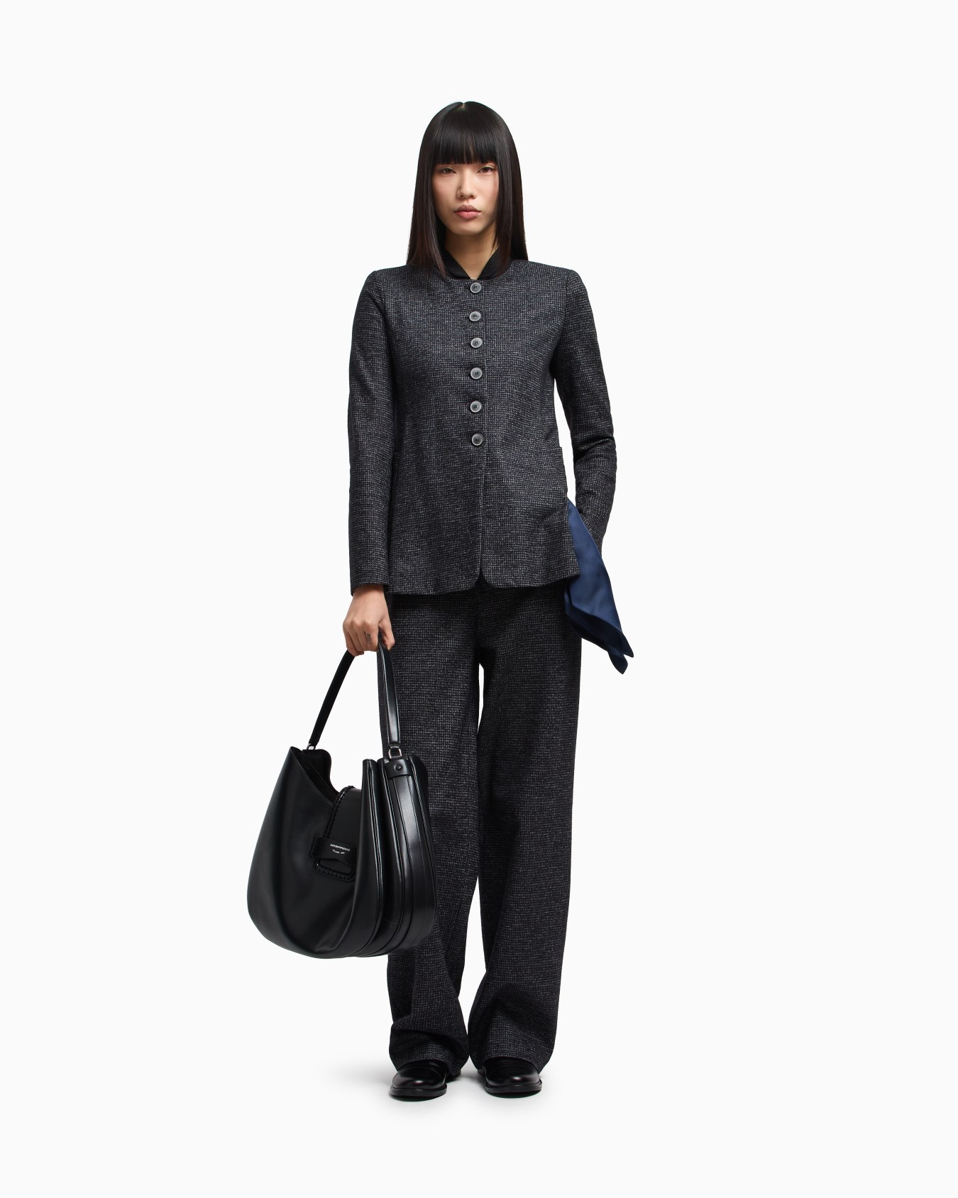 Pantaloni in panno pied de poule Icon ASV Slide 1