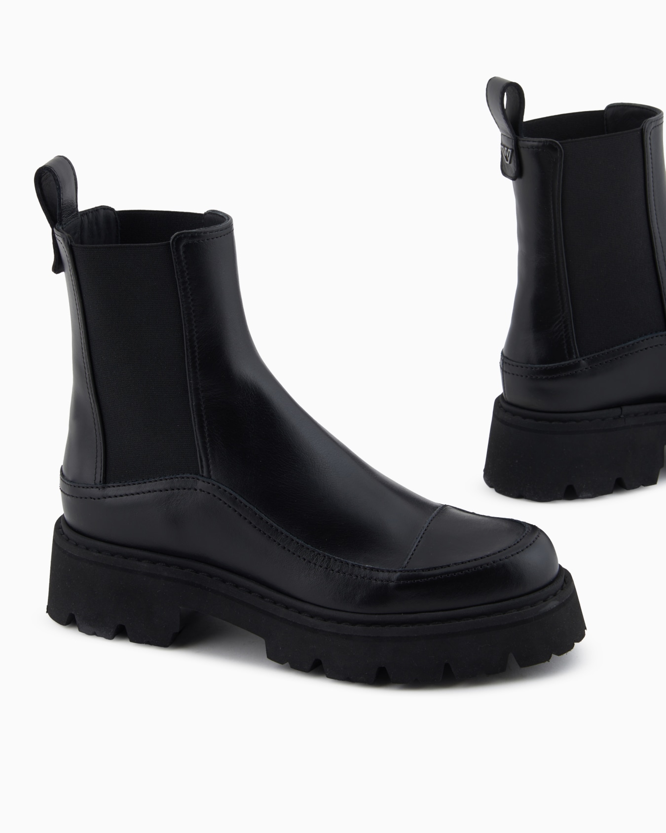 Leather Beatle boots Slide 3