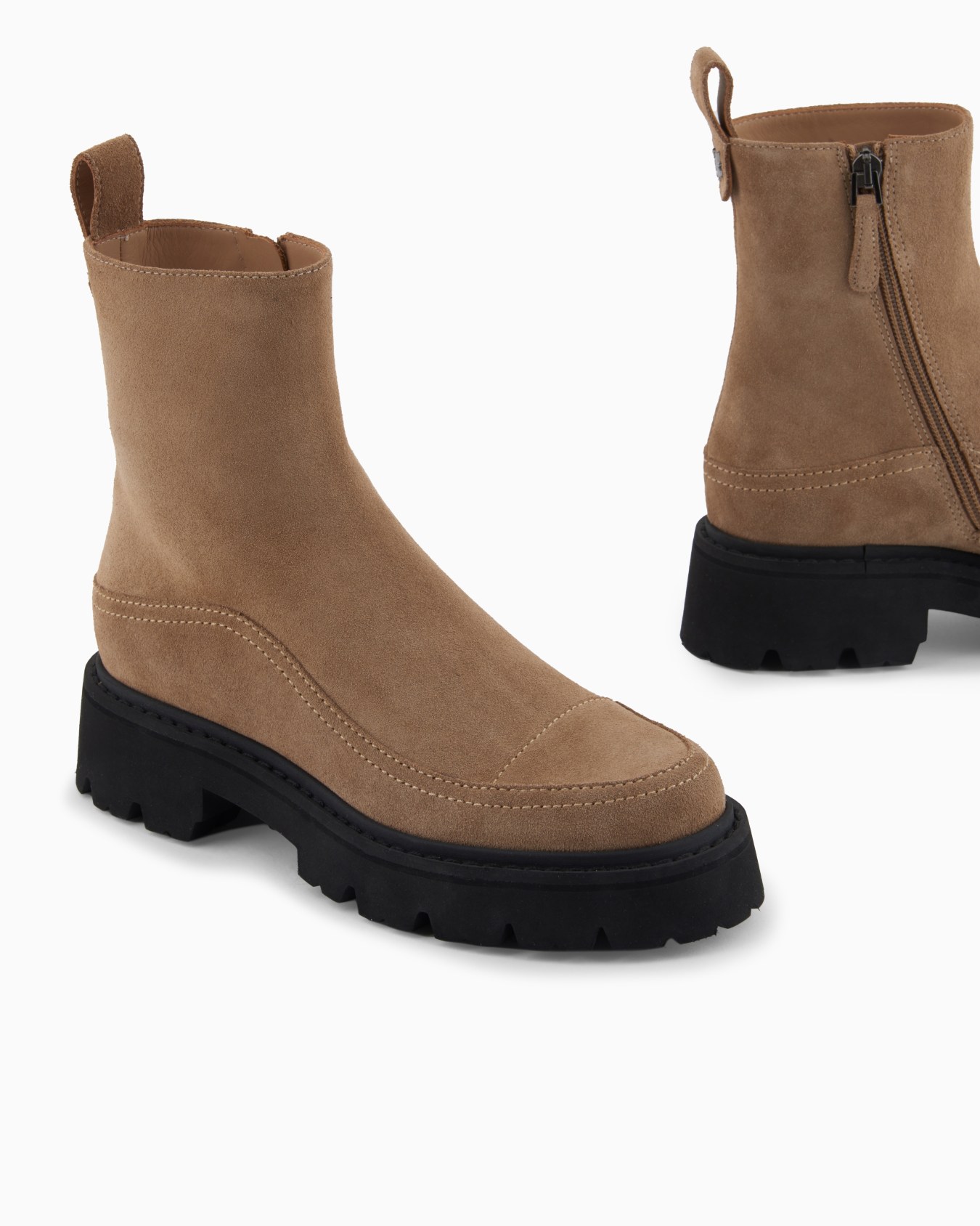 Icon suede ankle boots Slide 3