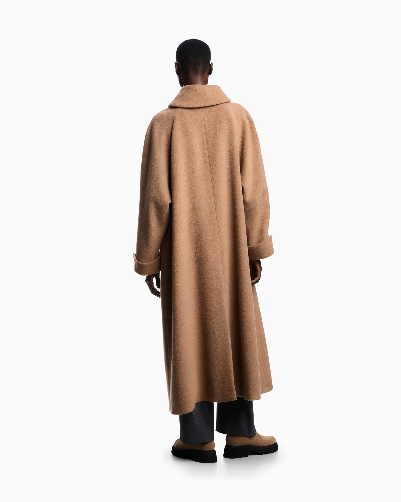 Icon alpaca-wool beaver long coat Slide 2