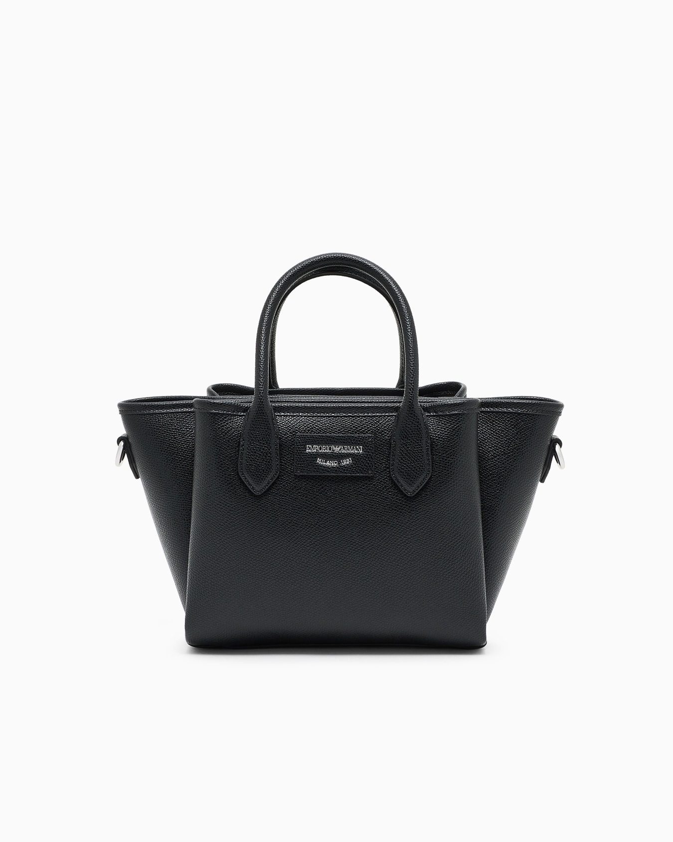 Small shopper bag with palmellato finish Slide 0