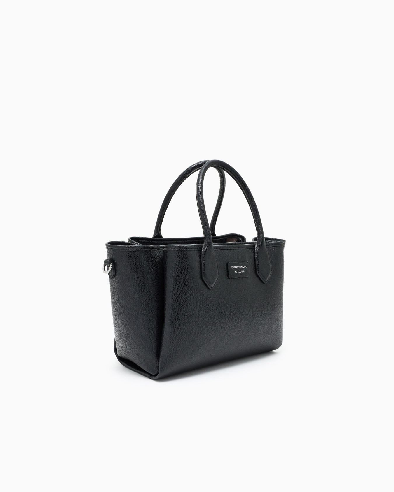 Medium shopper bag with palmellato finish Slide 1