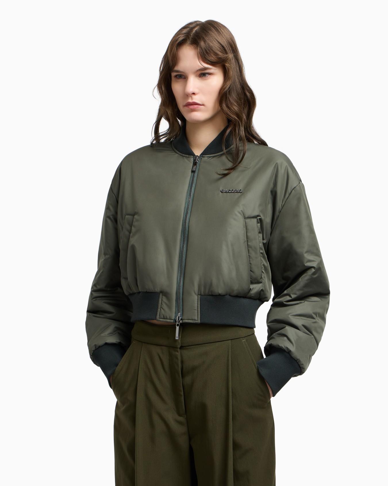 ASV New York capsule collection reversible nylon bomber jacket Slide 4