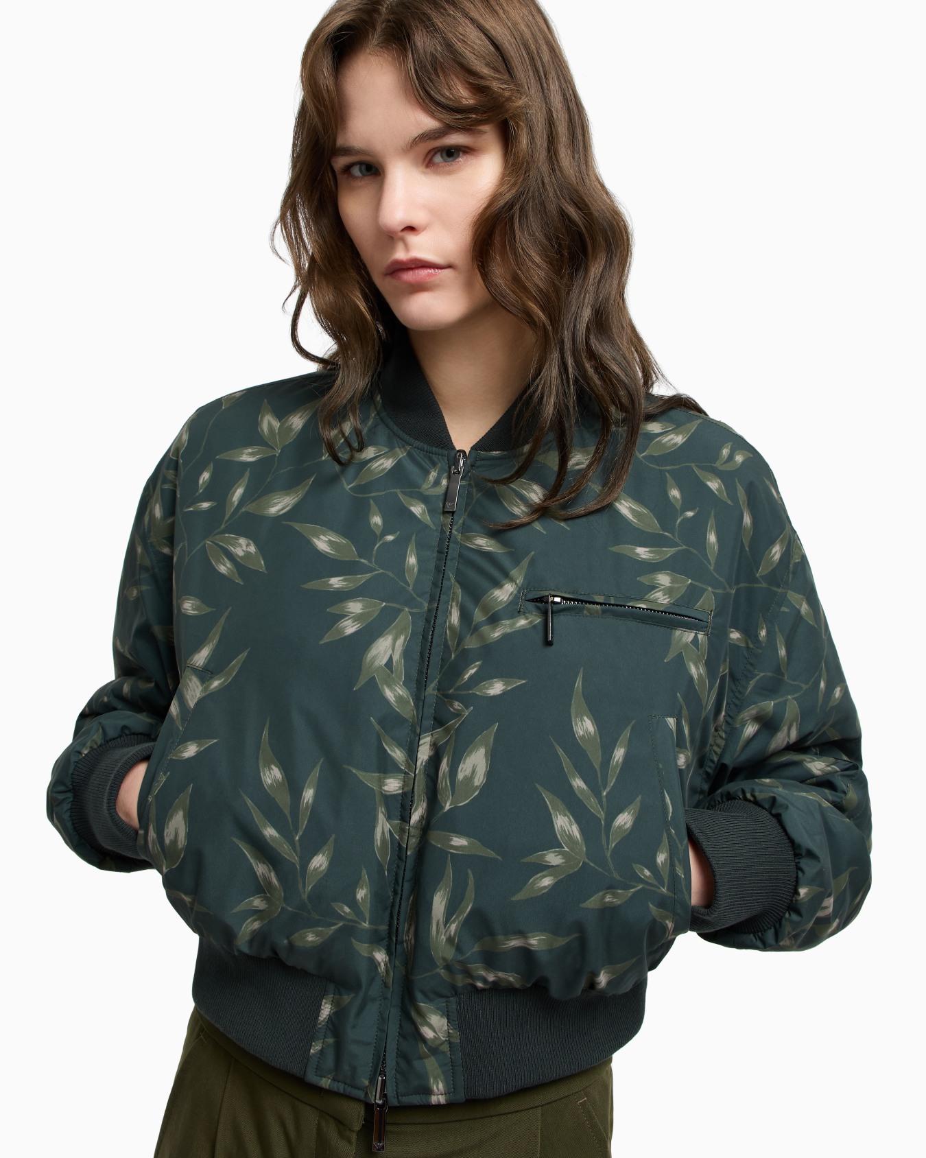ASV New York capsule collection reversible nylon bomber jacket Slide 5
