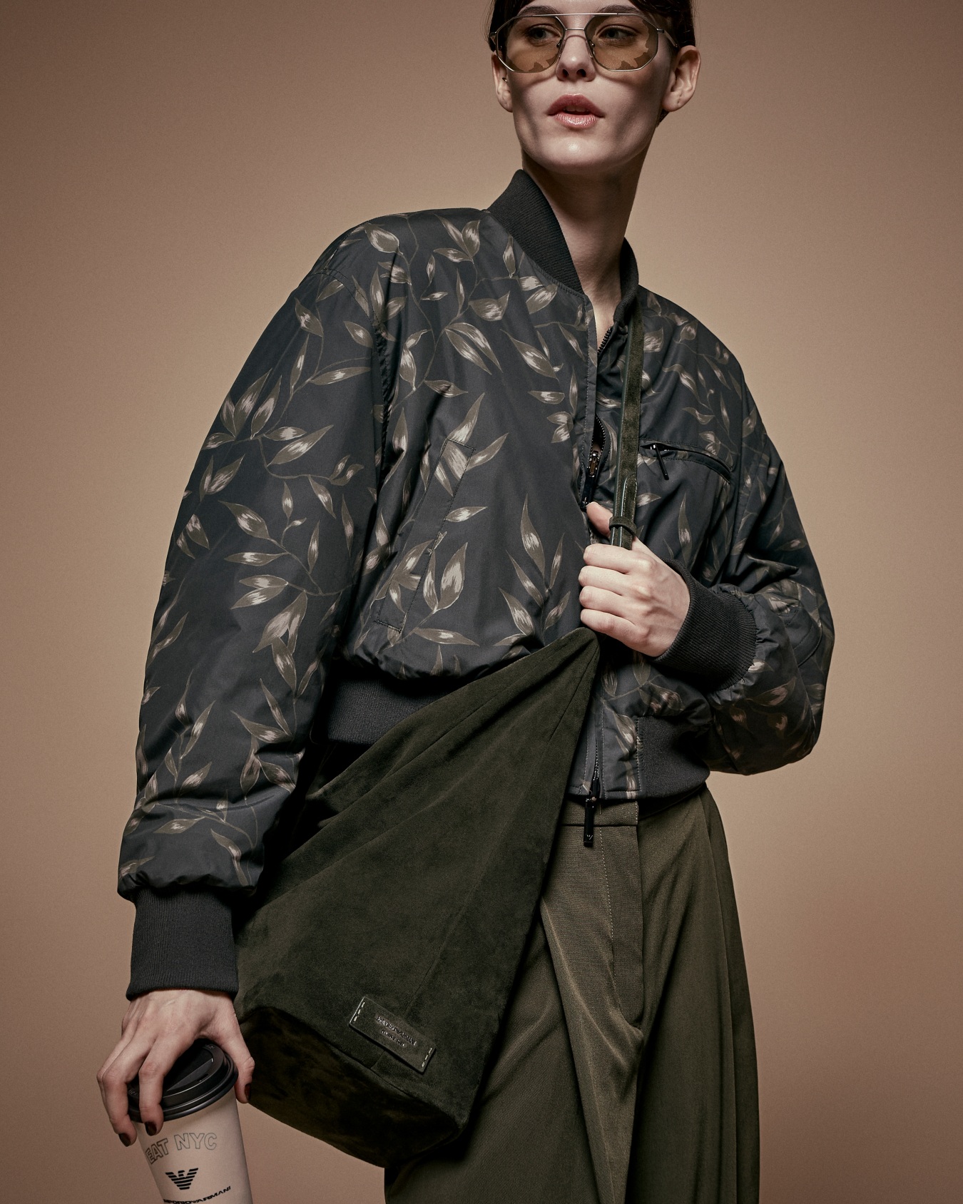 ASV New York capsule collection reversible nylon bomber jacket Slide 6