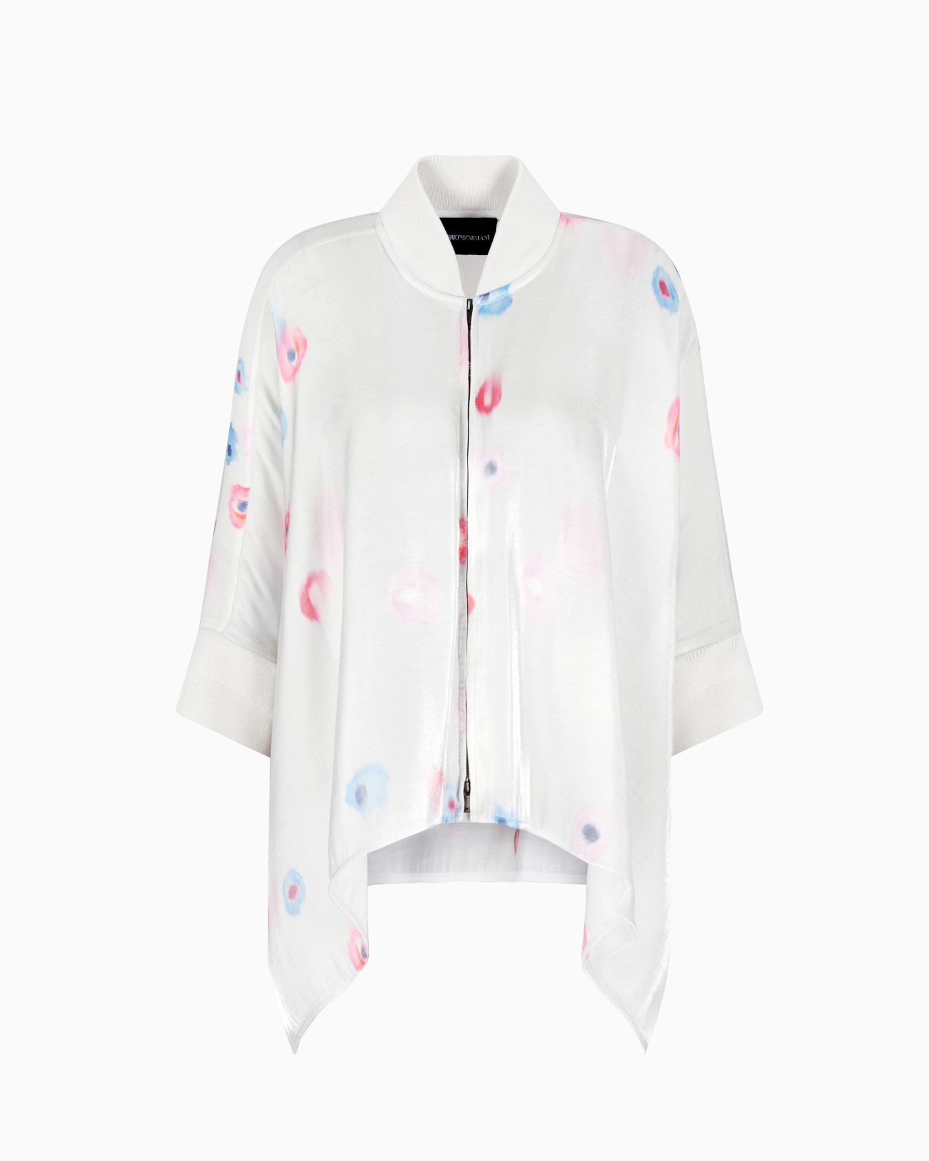 Tunique en viscose fluide avec imprimé fleurs all over Diapositive 0