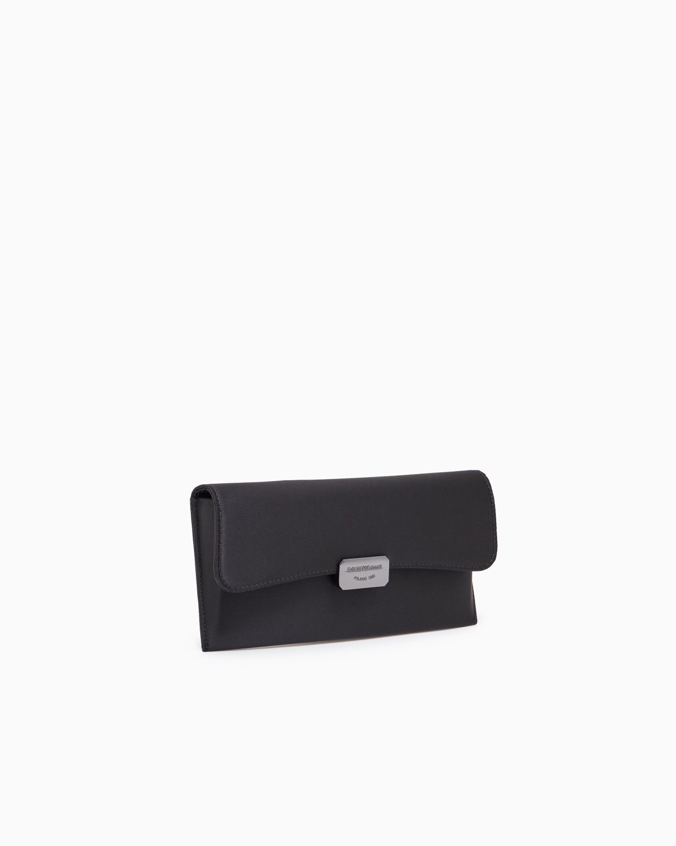 Satin clutch bag Slide 1