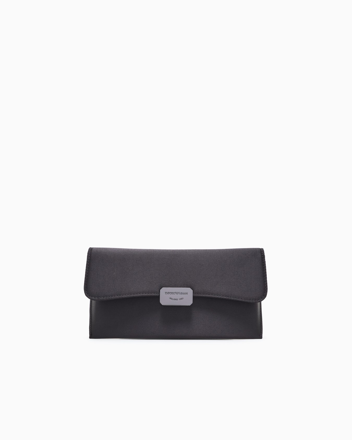 Satin clutch bag Slide 0