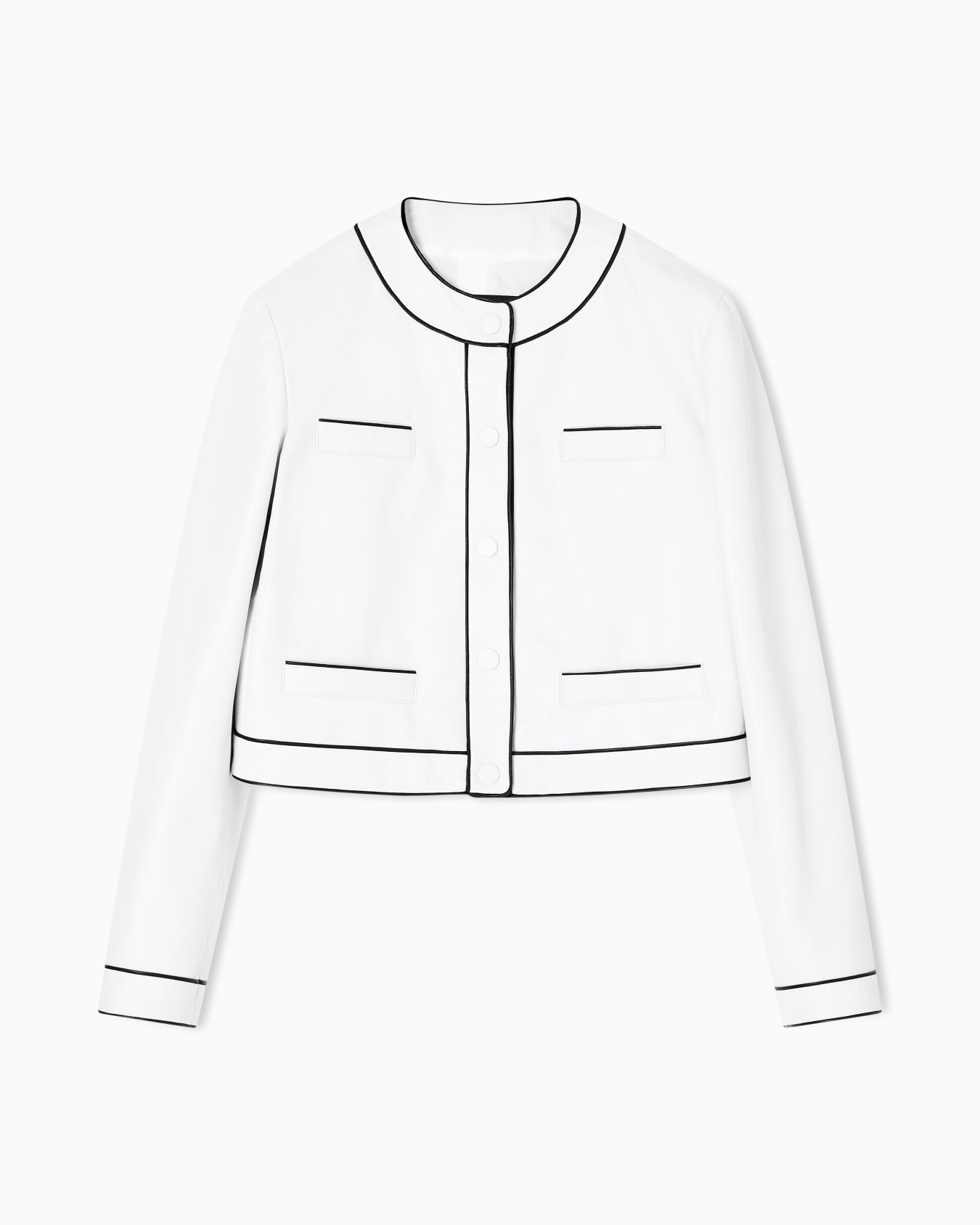 Semi-aniline lambskin nappa leather jacket Slide 0