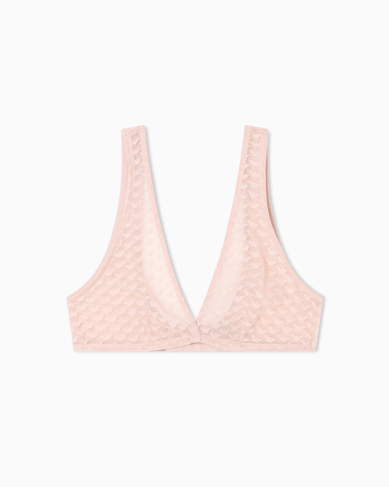 ASV mesh bralette with all-over eagle logo Slide 0