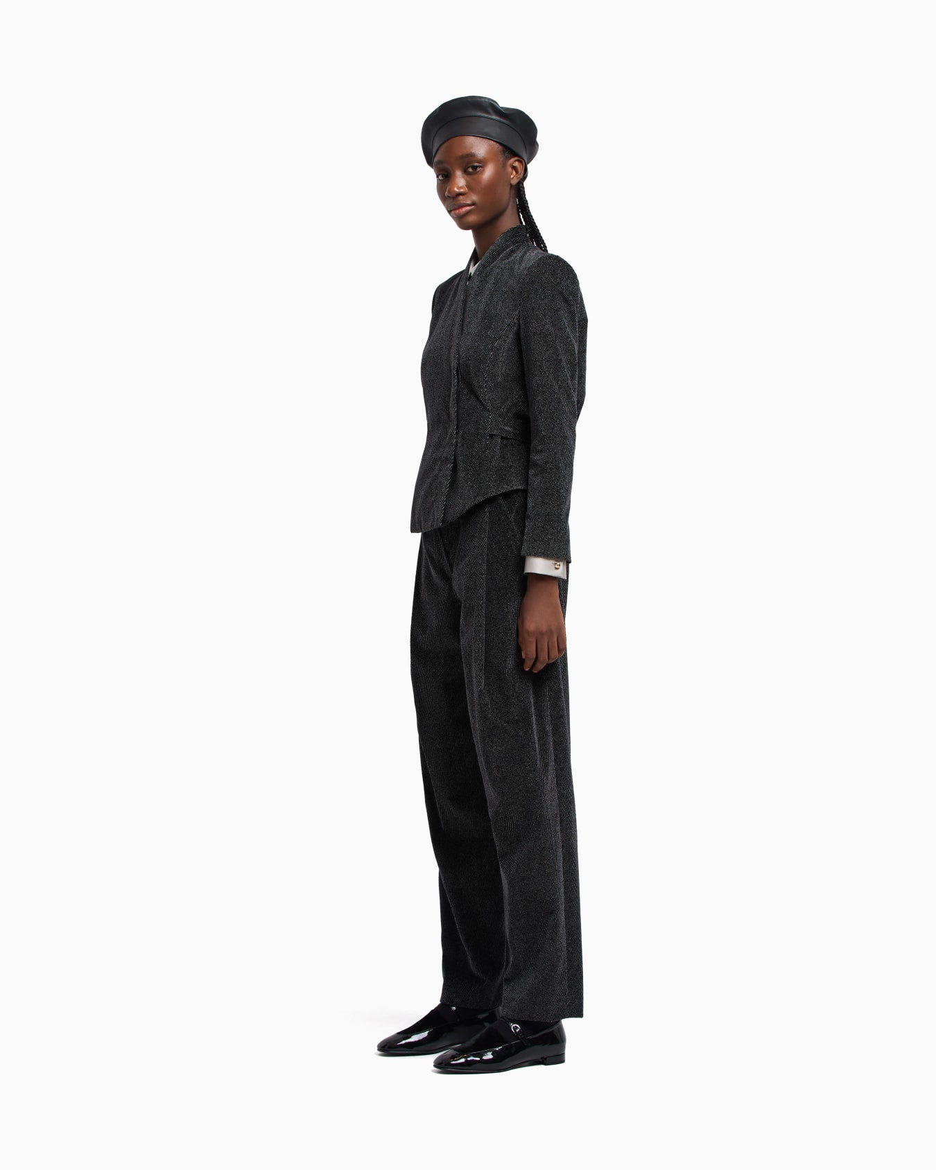 Valentine’s Day capsule collection satin crêpe shirt Slide 1