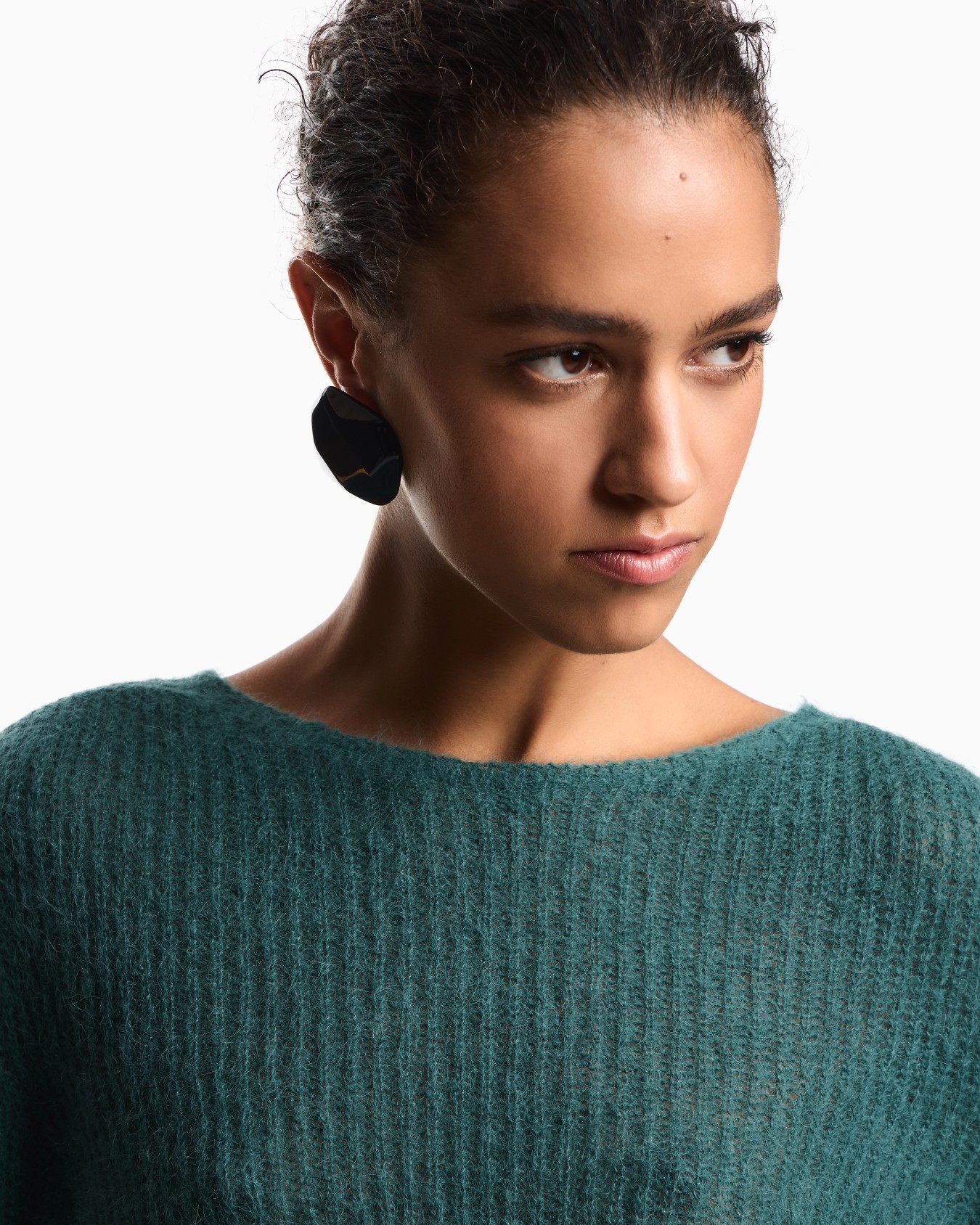 Alpaca wool-blend, crew-neck jumper Slide 4