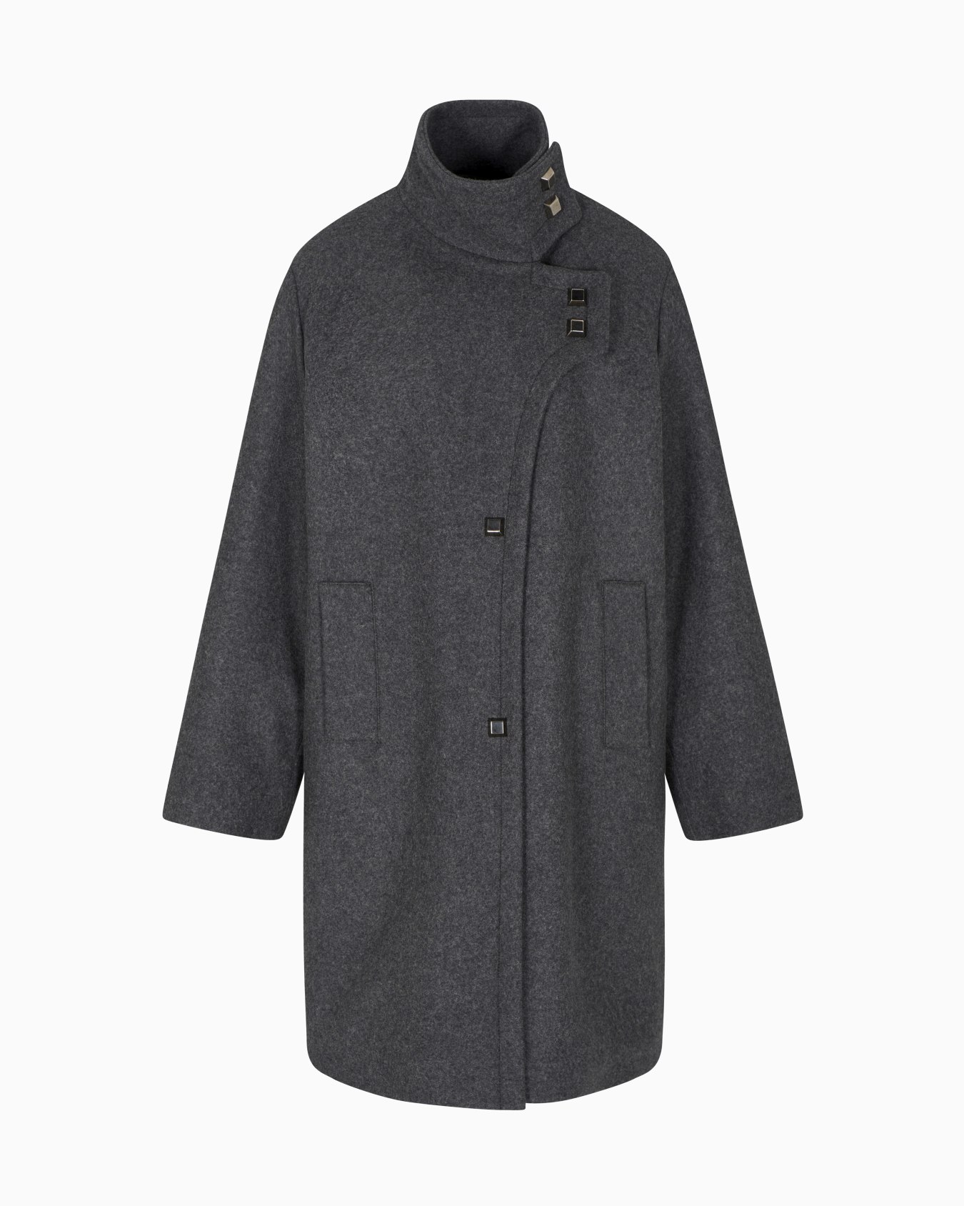 Polygon capsule collection padded wool cloth coat Slide 0
