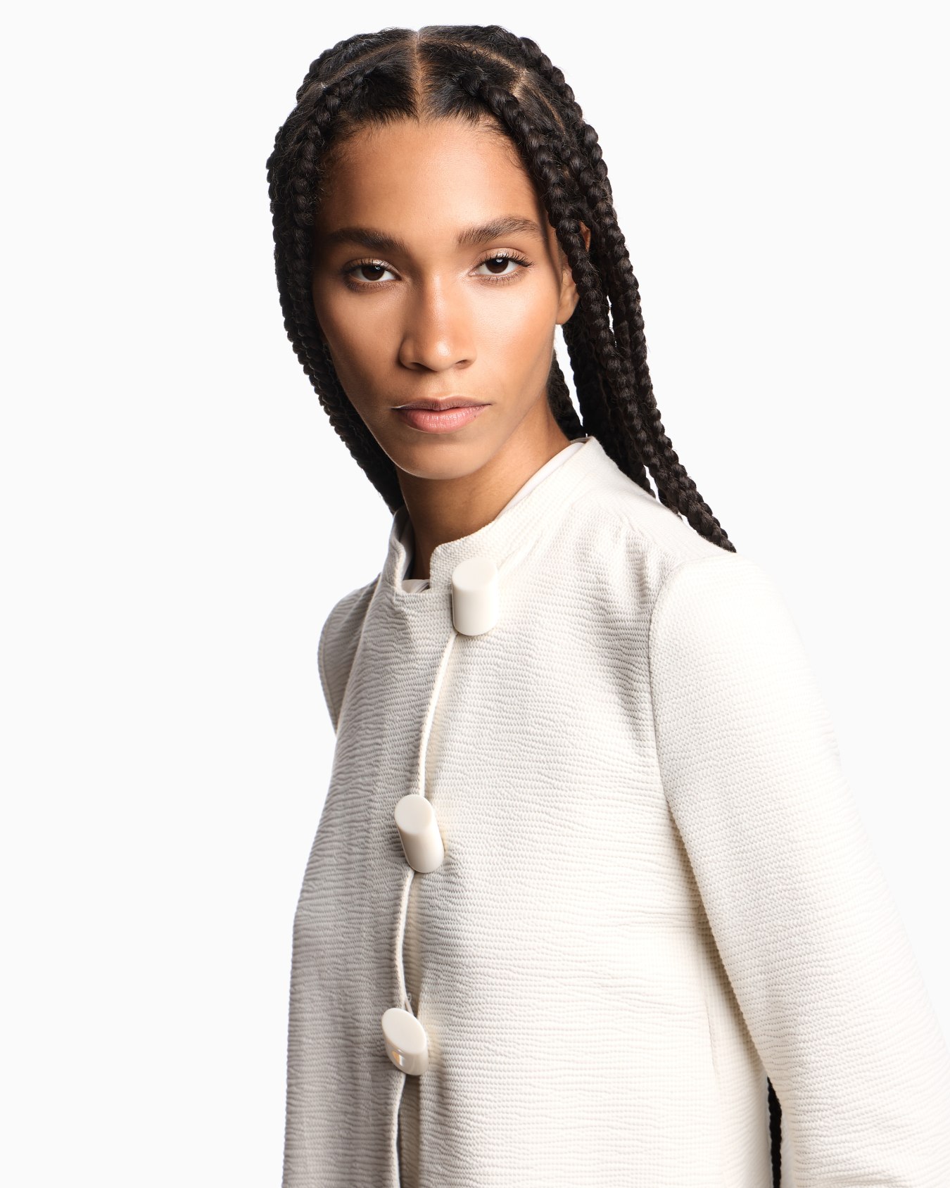 Embossed, textured jersey jacket Slide 4