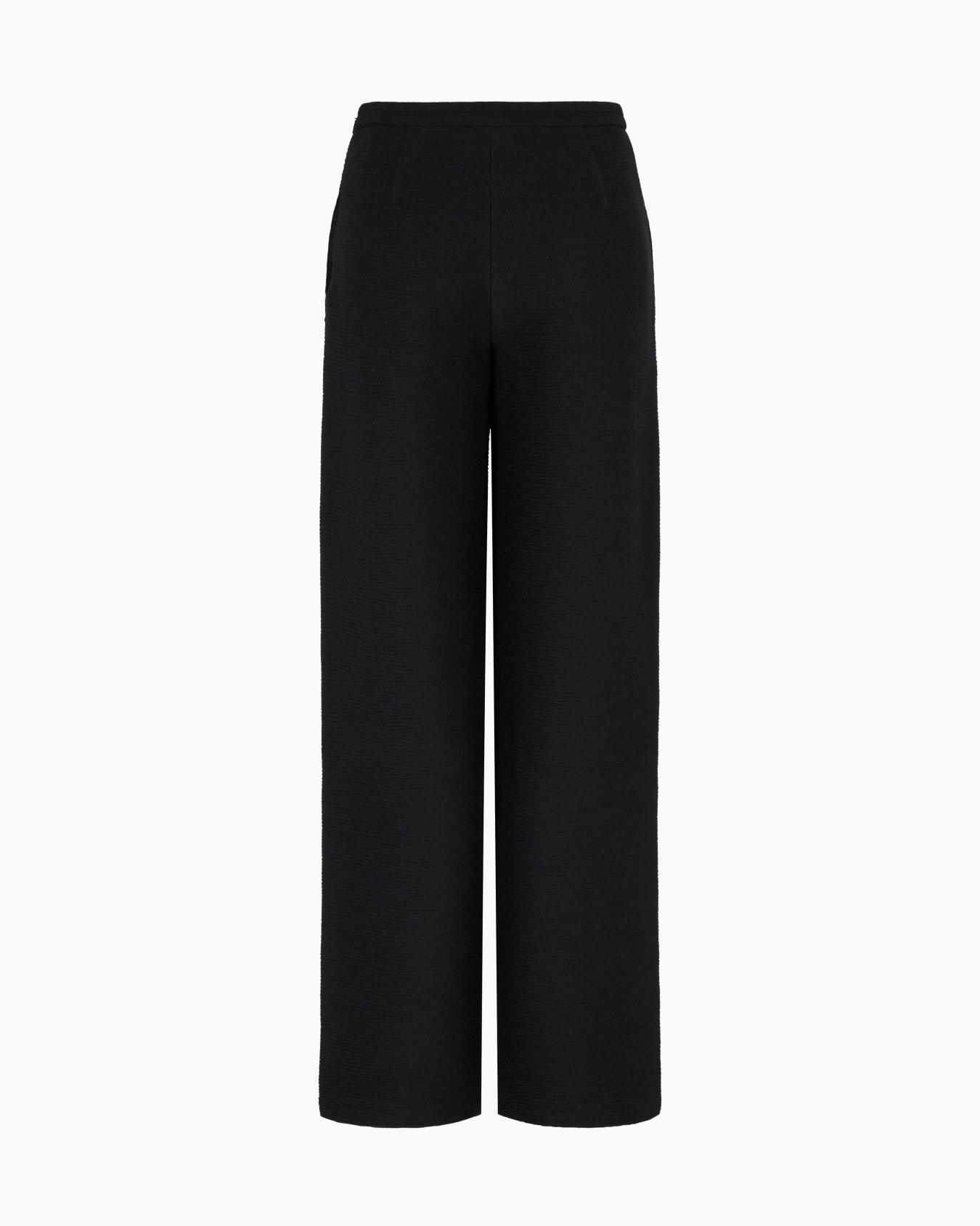 ASV embossed, textured jersey palazzo trousers Slide 0