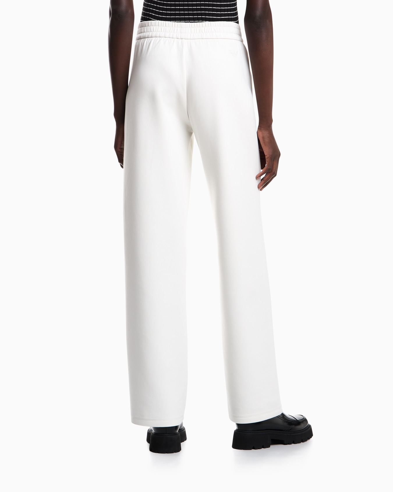 Pantalon avec taille élastique en jersey double ASV Diapositive 2