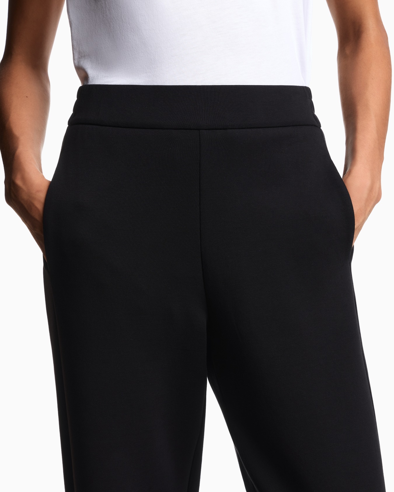 ASV double jersey trousers with an elasticated waist Slide 4