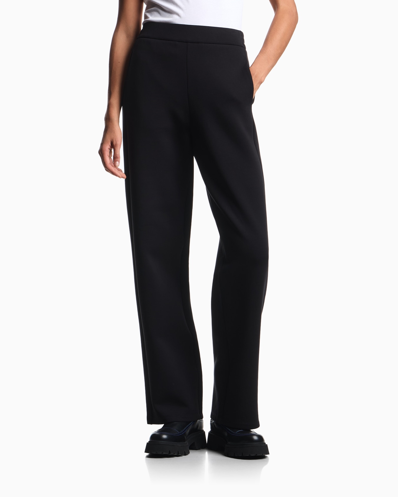 ASV double jersey trousers with an elasticated waist Slide 3